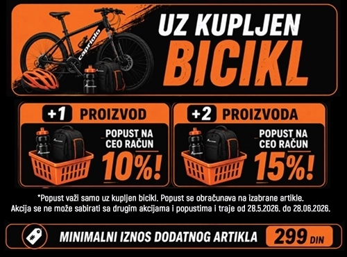 Kupi bicikl, uštedi još više!