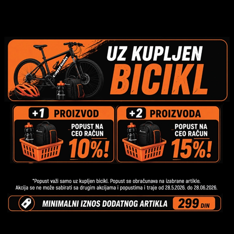 Kupi bicikl, uštedi još više!