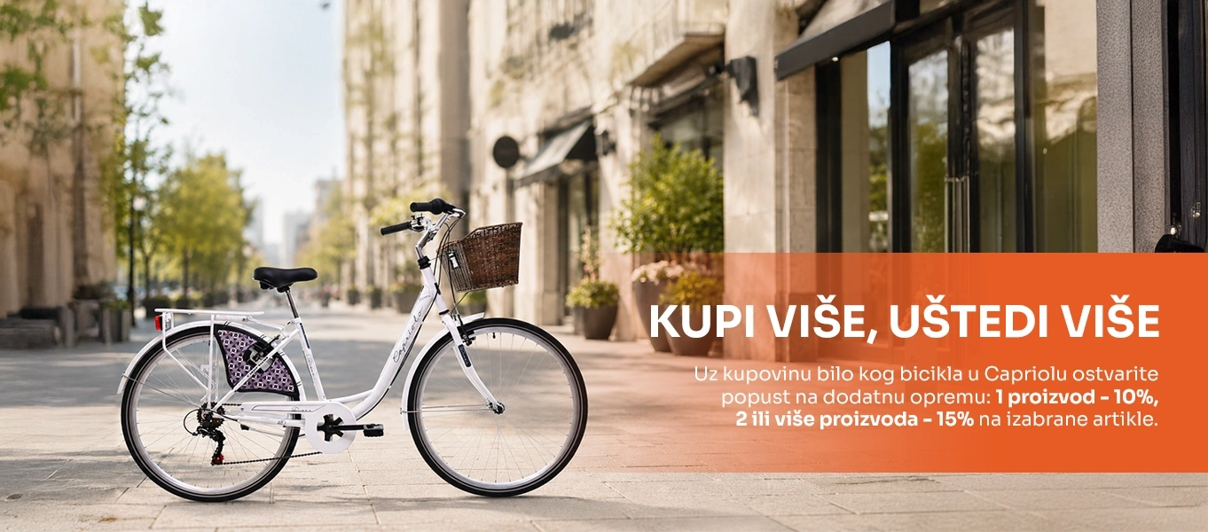 Kupi bicikl, uštedi još više!