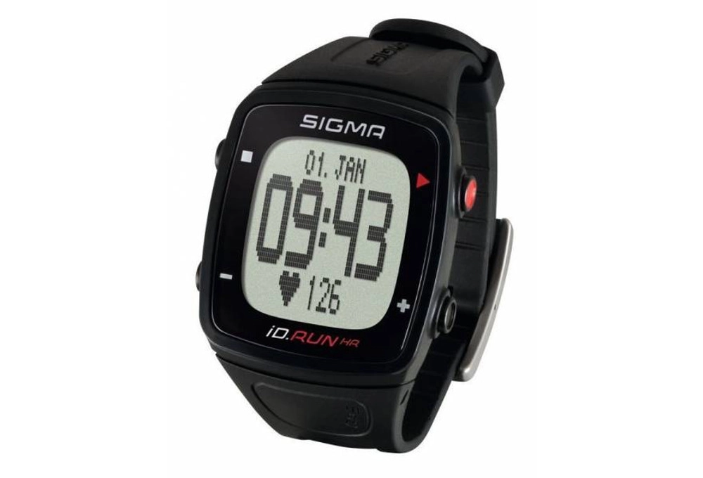 FITNES NARUKVICA-SIGMA iD.RUN CRNI