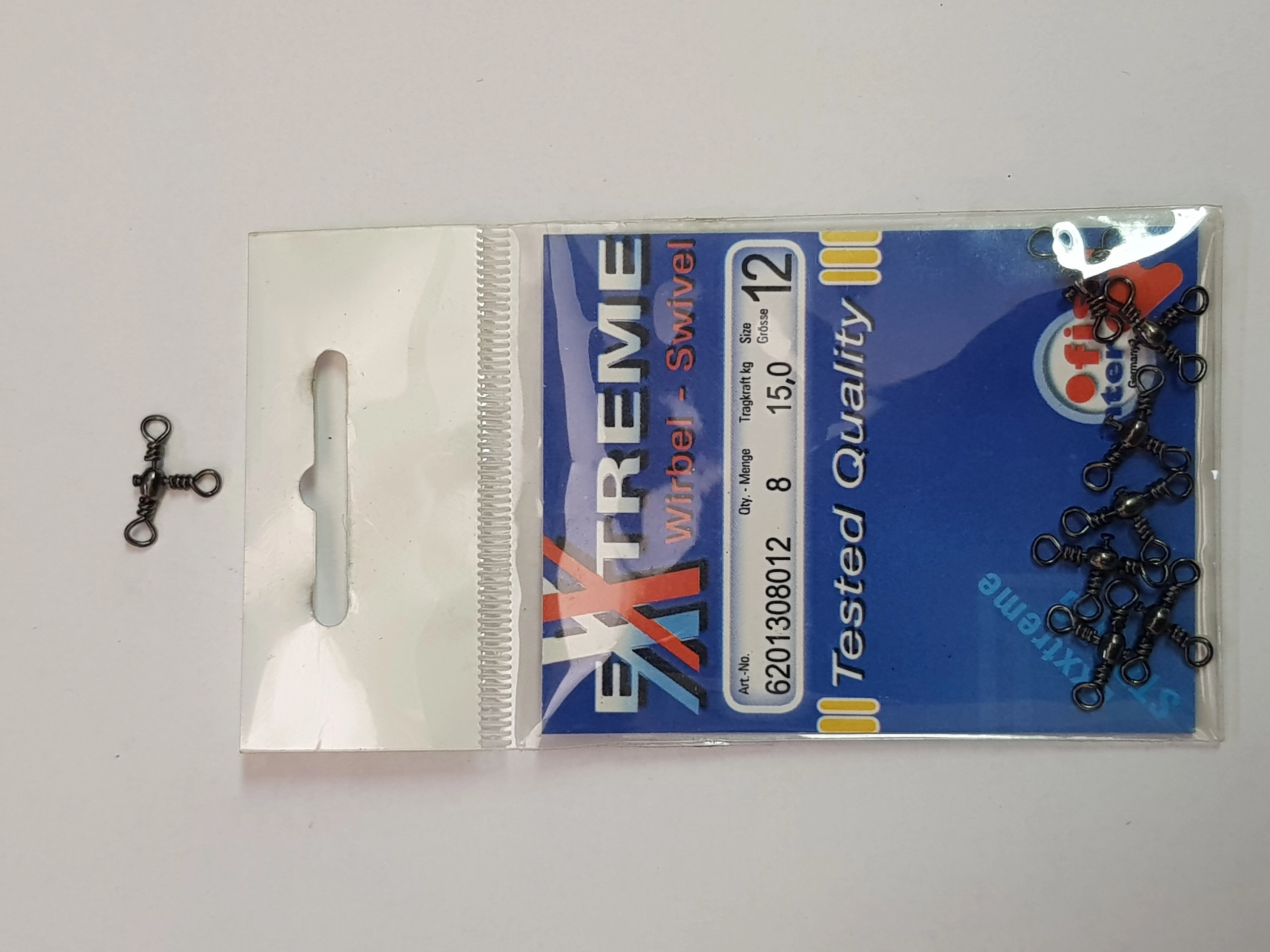 INTERFISH-T-KARABINER 12 (8kom)