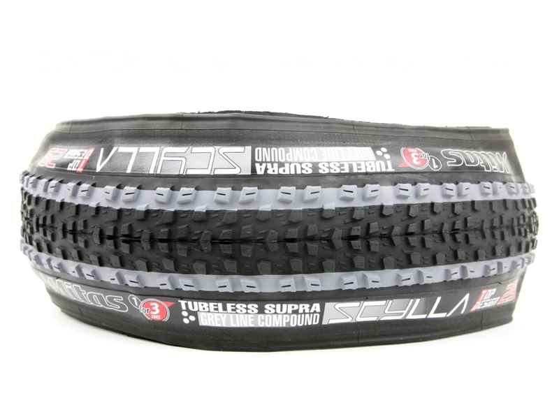 SP.GUMA-MITAS 26x2.10 SCYLLA TUBELESS SUPRA GREY LINE(54-559