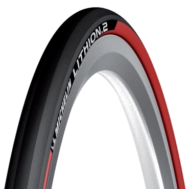SP.GUMA-MICHELIN 700x23C (23-622) LITHION2 TS RED