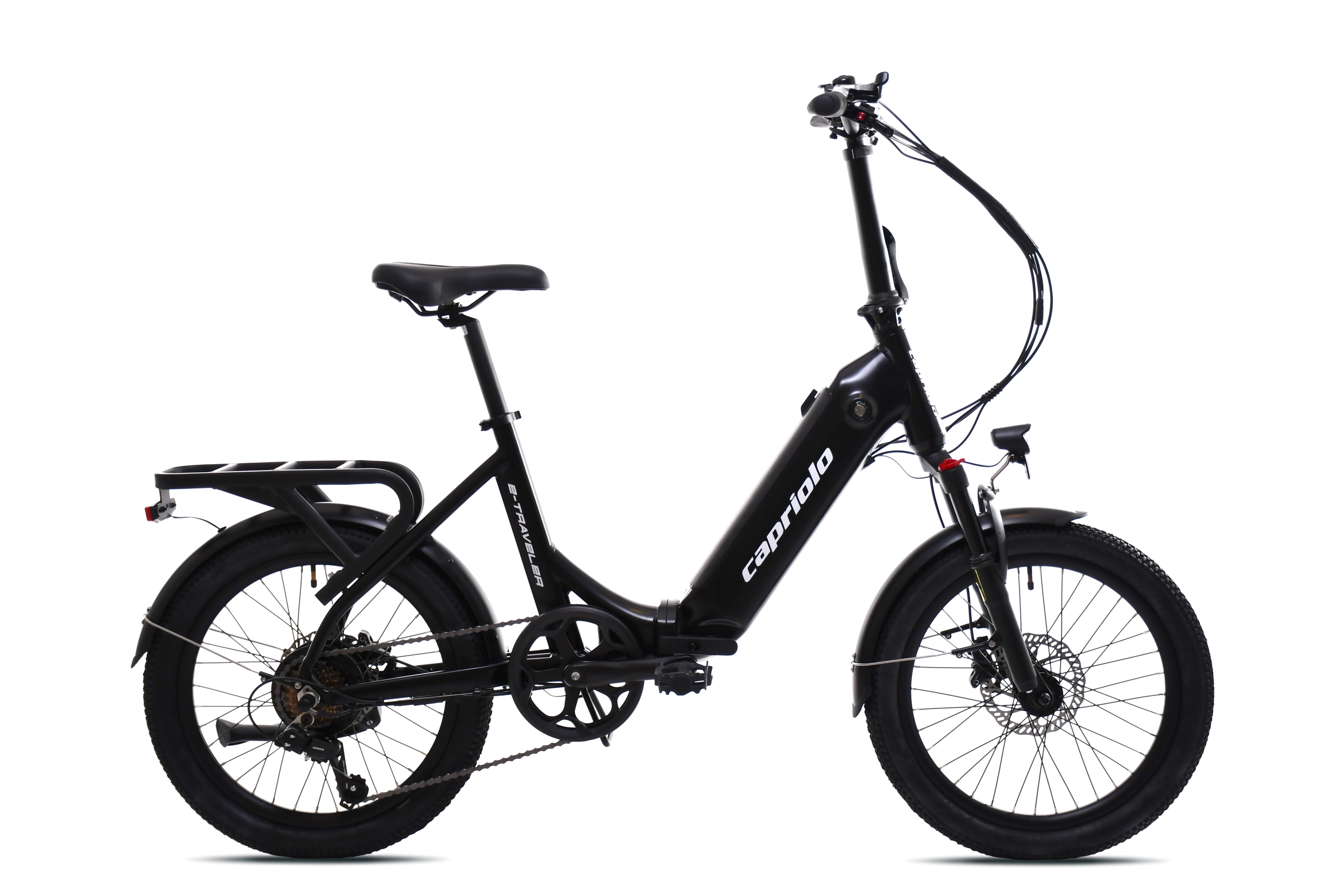 E-FOLDING 20" E-BIKE crno