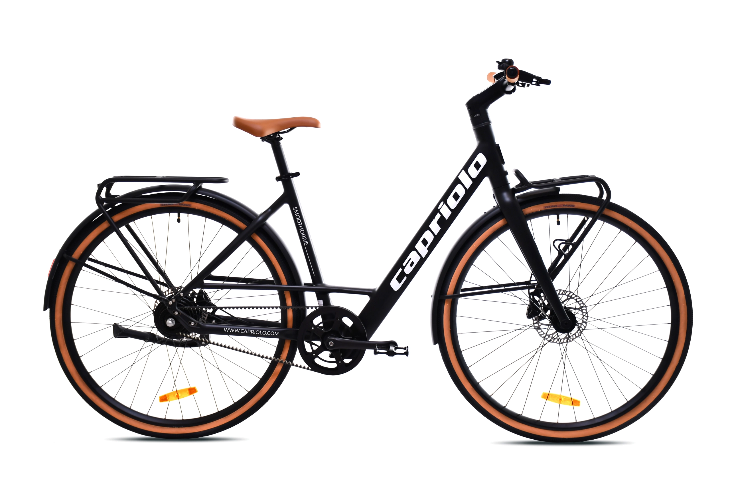 BELT DRIVE 28" E-BIKE crno-siv