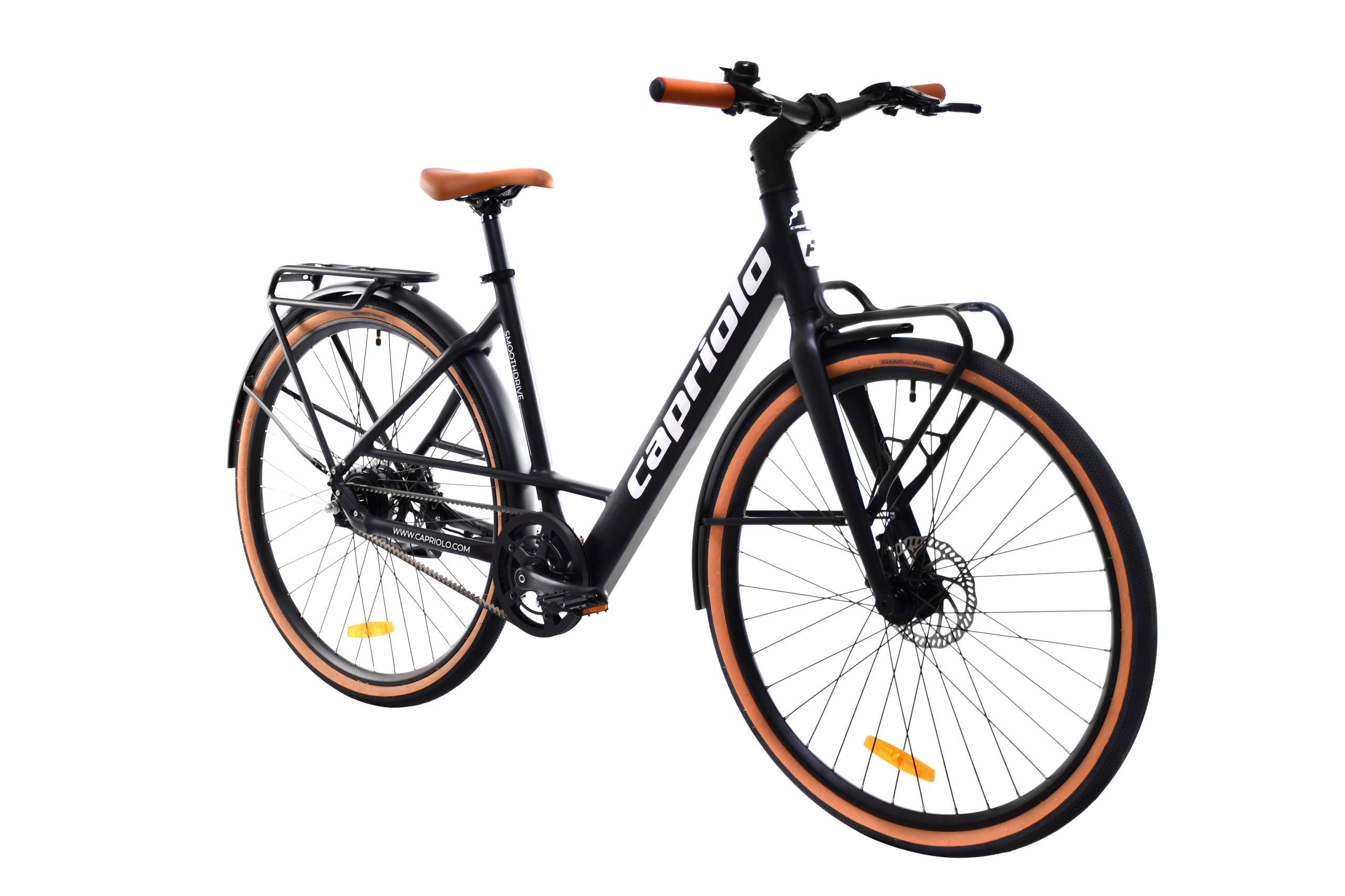 BELT DRIVE 28" E-BIKE crno-siv