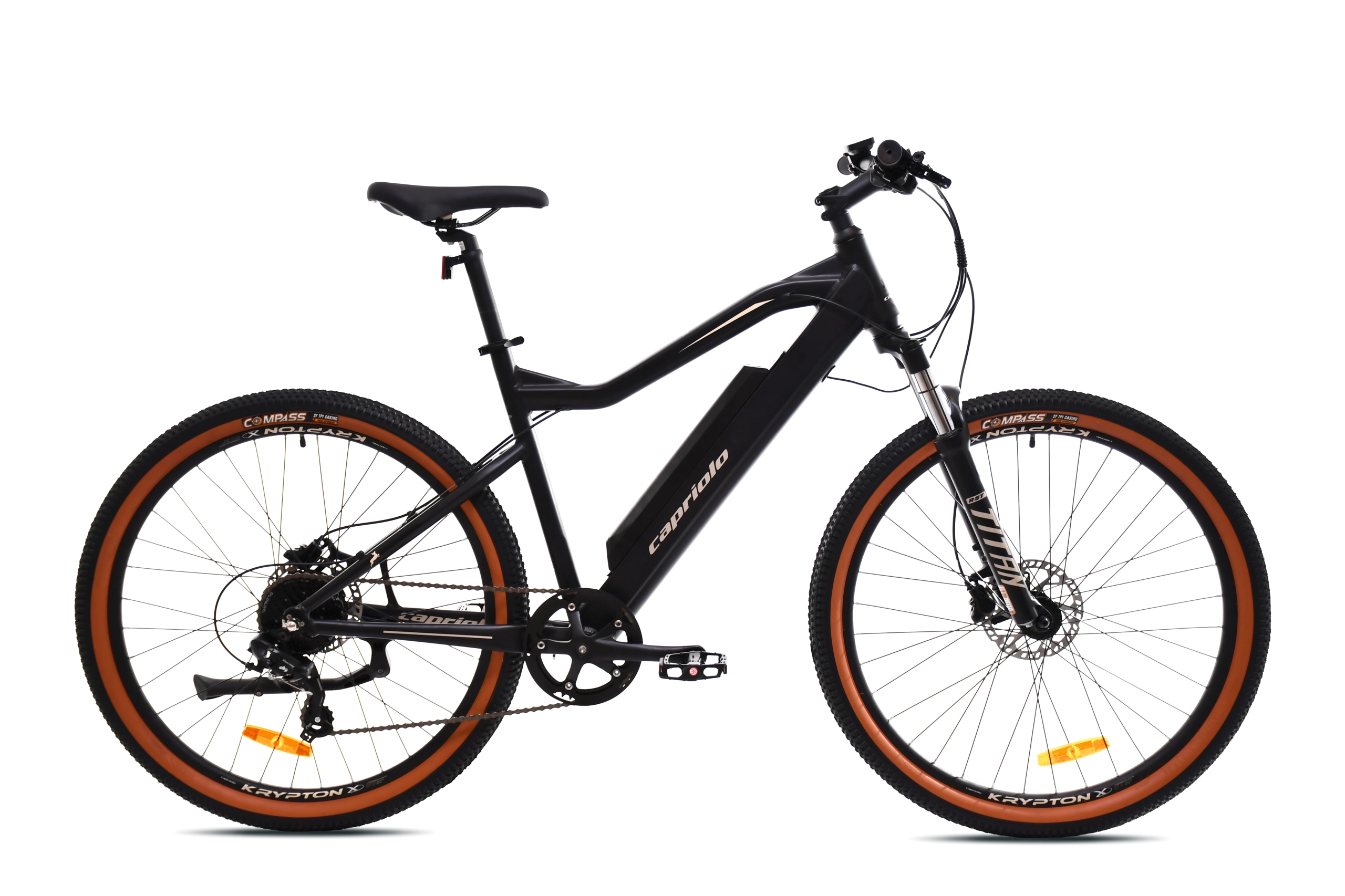 BICIKL CAPRIOLO E-BIKE VOLTA 2.0 27.5" crno-bež
