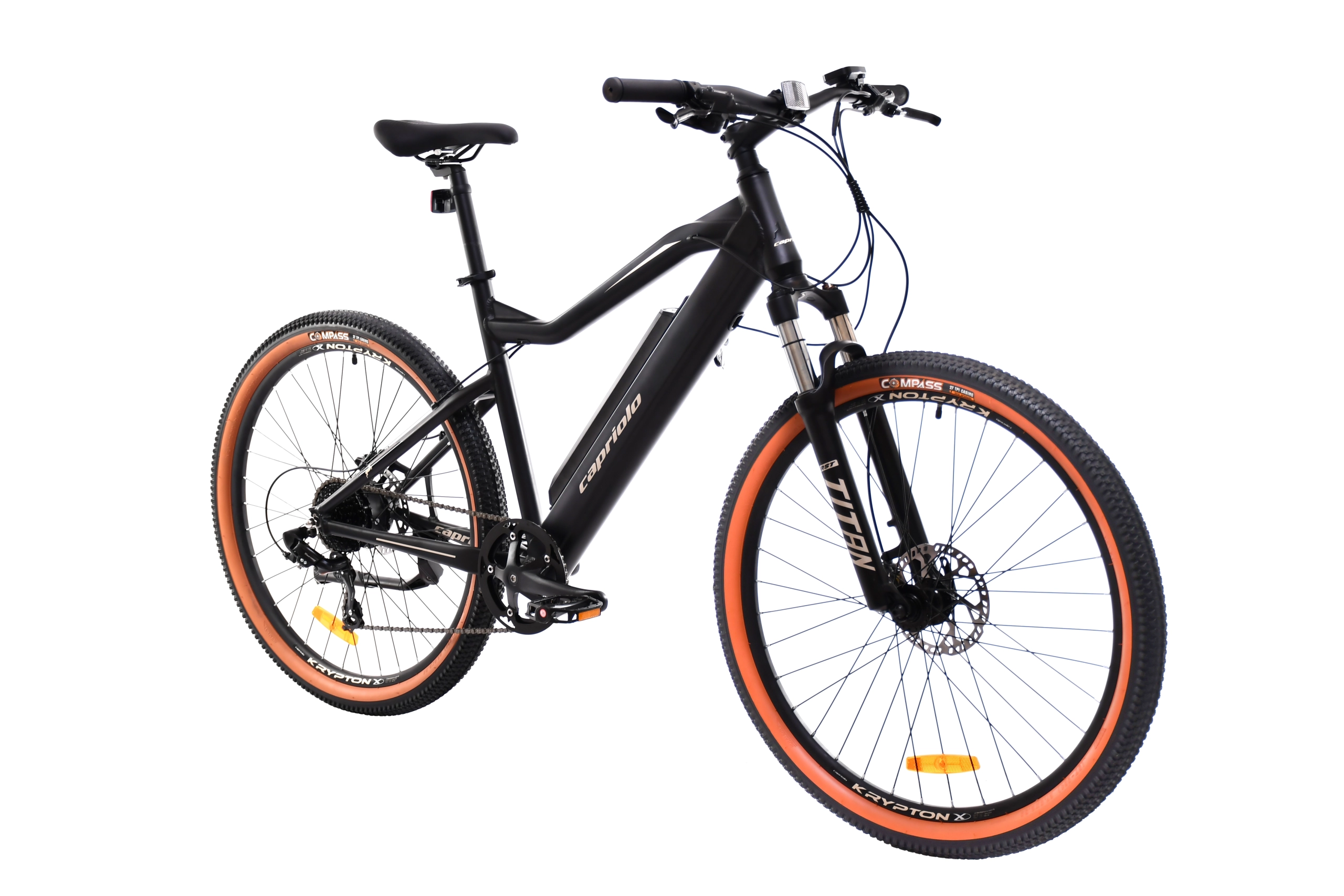 BICIKL CAPRIOLO E-BIKE VOLTA 2.0 27.5" crno-bež