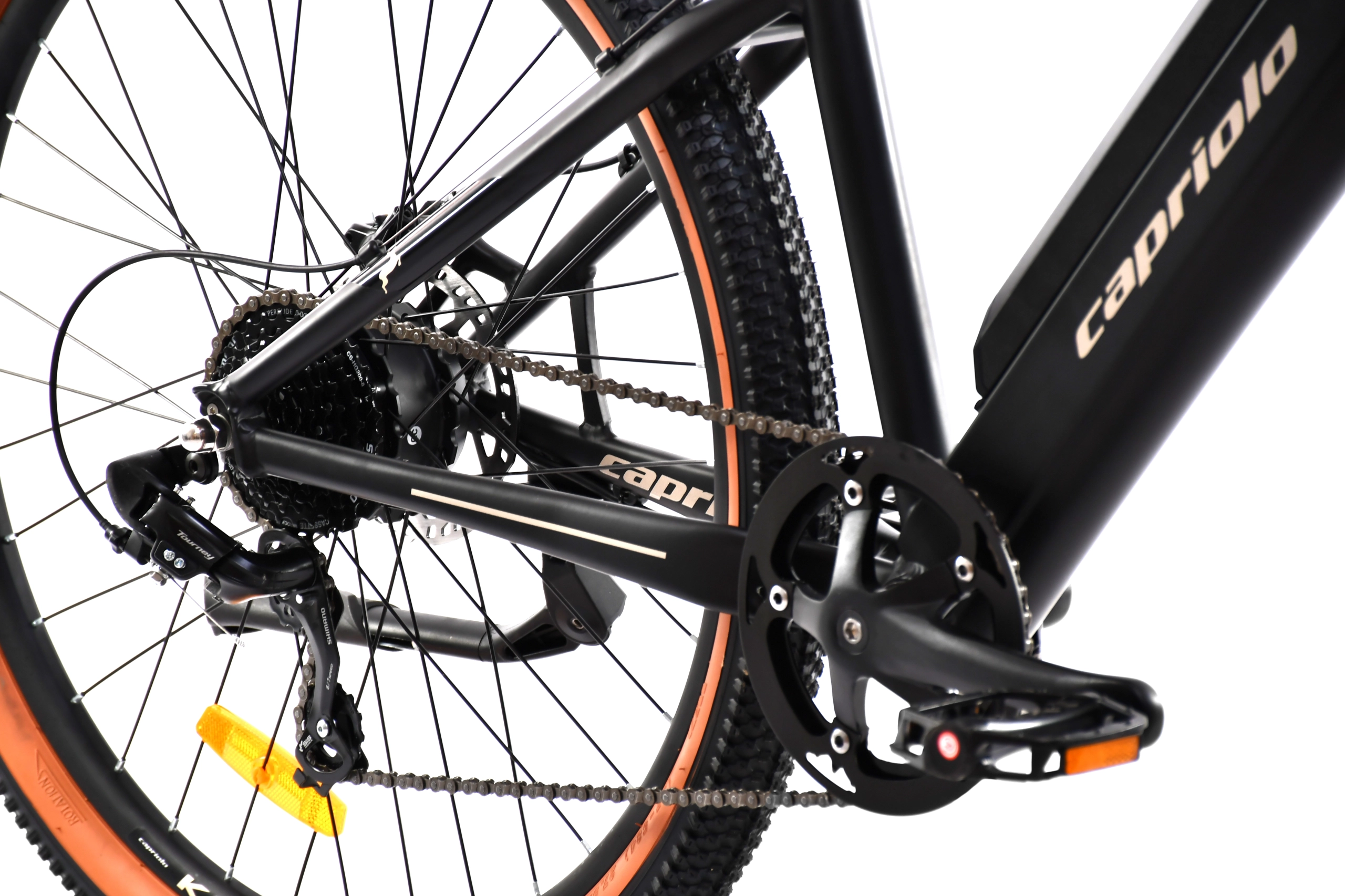 BICIKL CAPRIOLO E-BIKE VOLTA 2.0 27.5" crno-bež