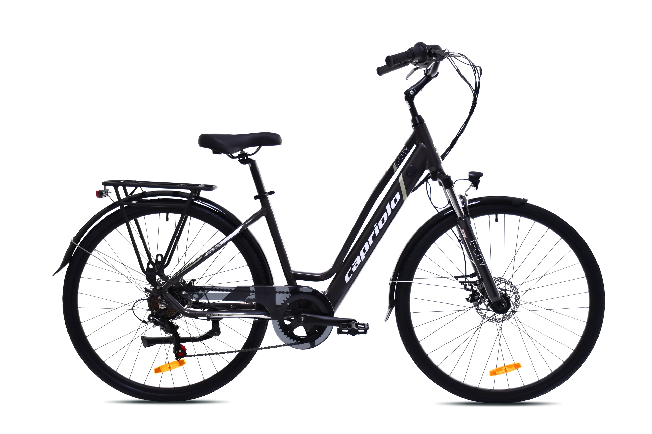 E-CITY LADY 28" E-BIKE siv-mas