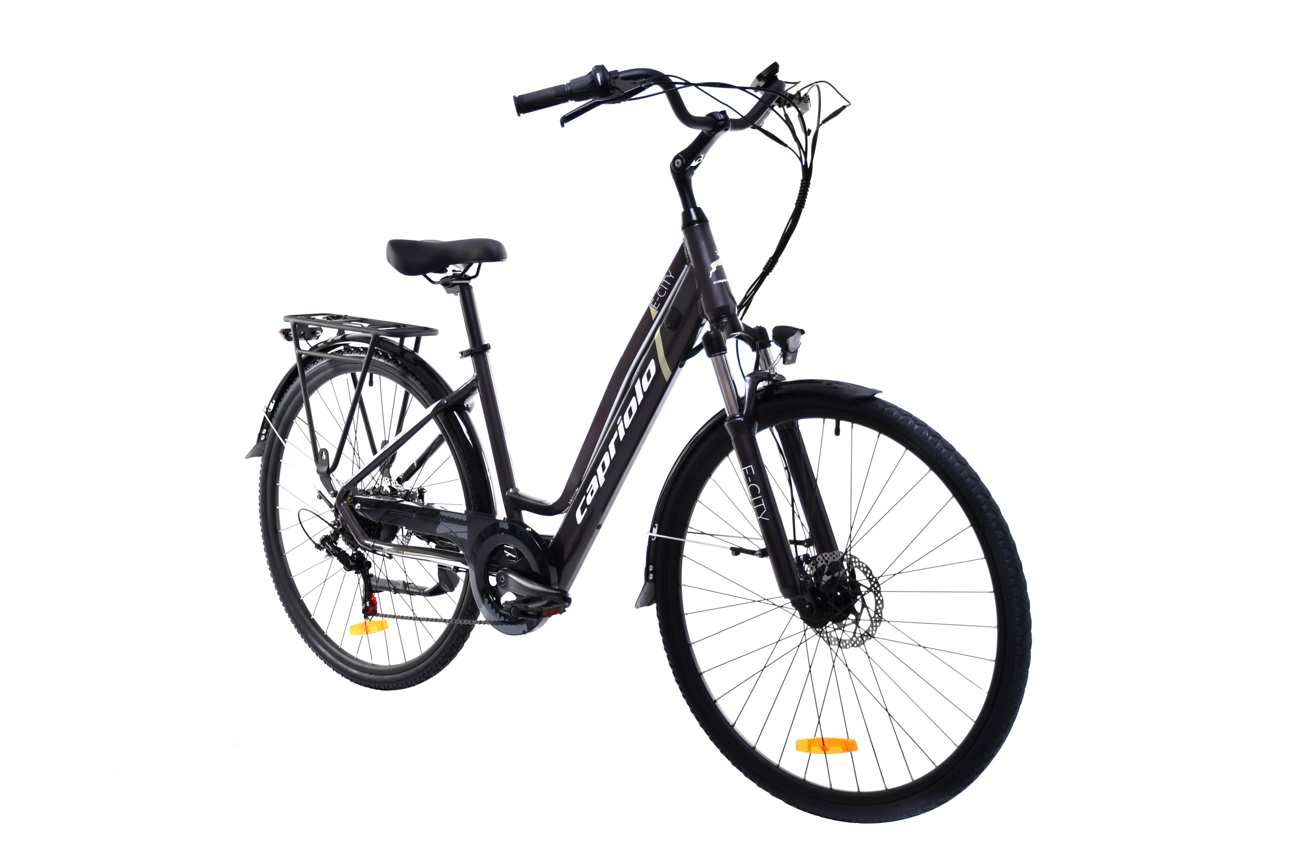 E-CITY LADY 28" E-BIKE siv-mas