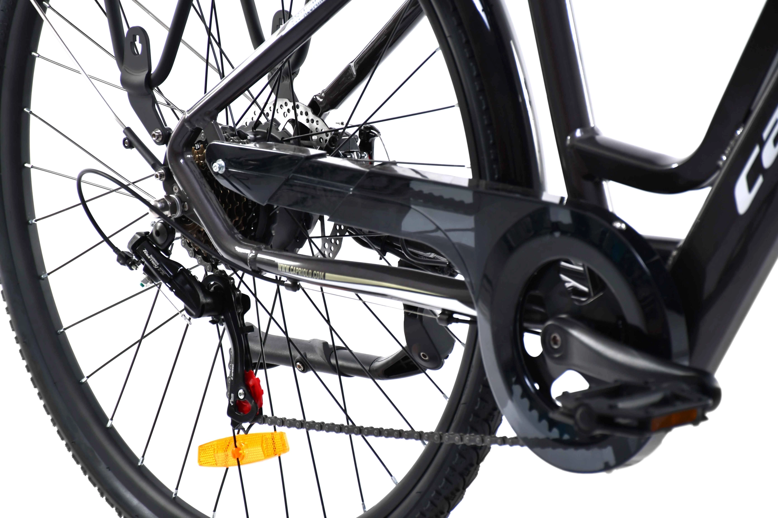 E-CITY LADY 28" E-BIKE siv-mas