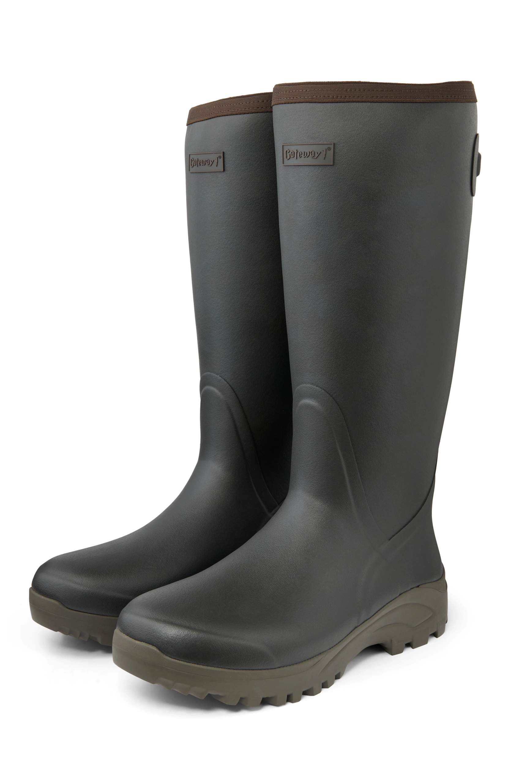 GUMENE ČIZME GATEWAY 1 SPORTSMAN II 18" 4mm KHAKI 42