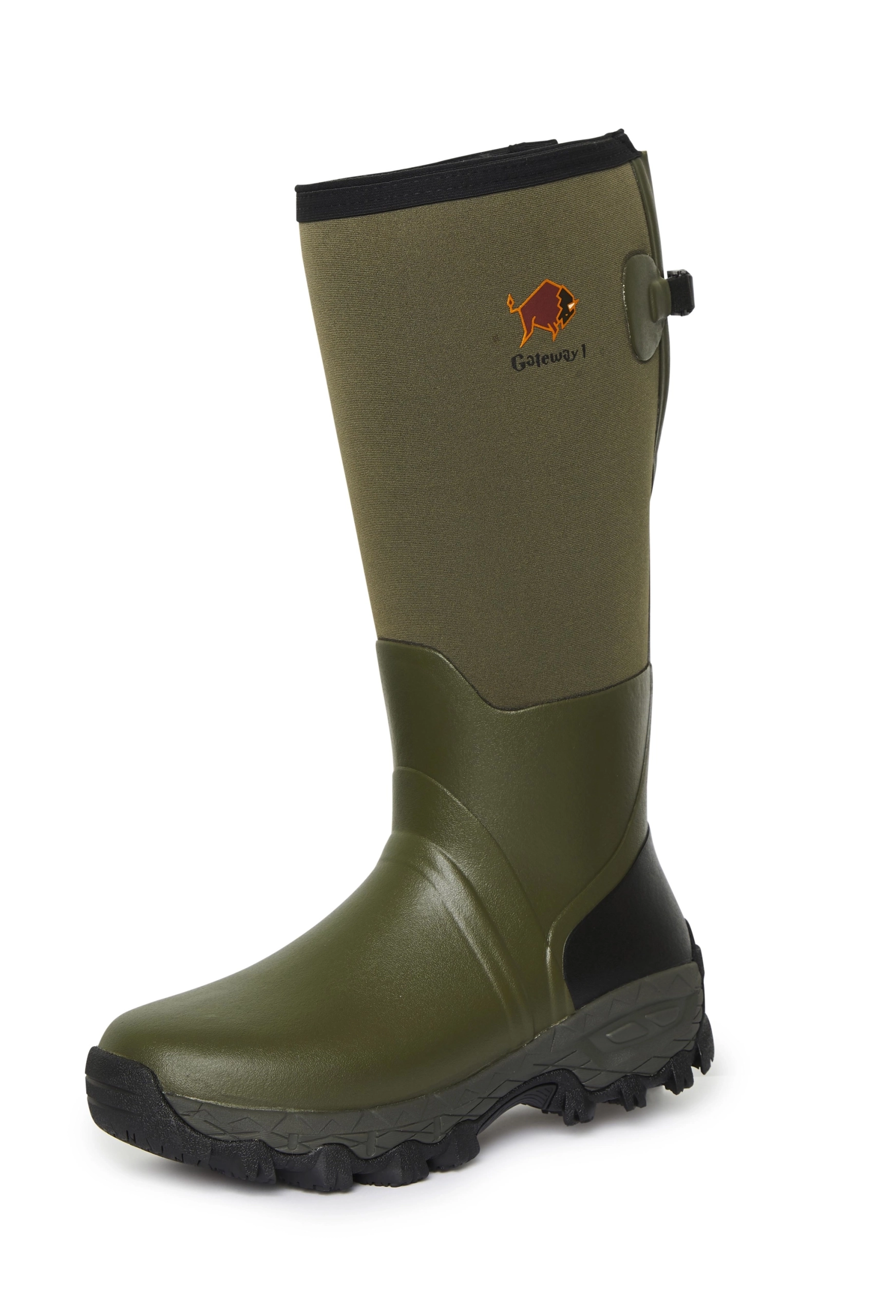 GUMENE ČIZME GATEWAY 1 WOODWALKER 18" 4mm KHAKI 46