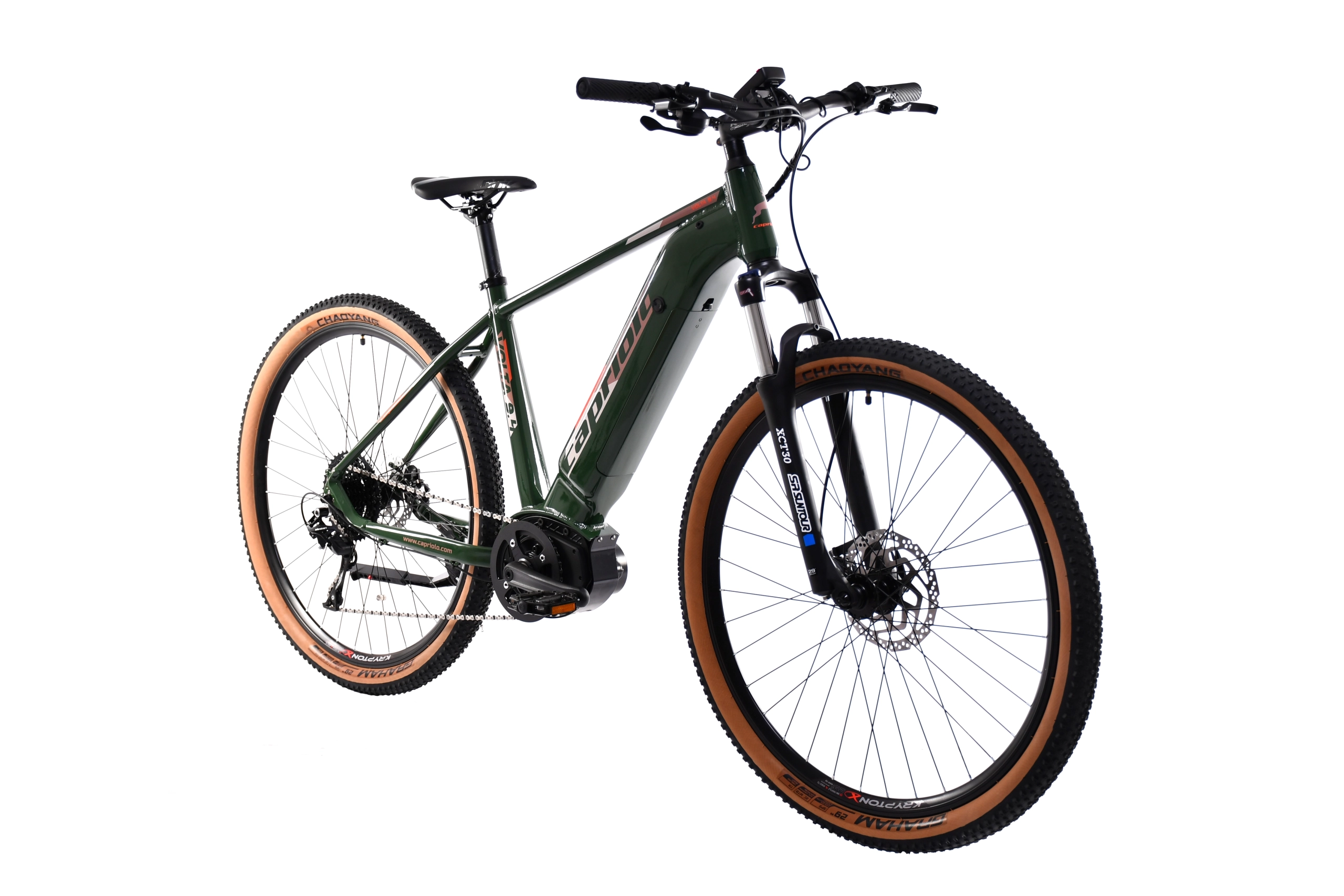 VOLTA 9.4 E-BIKE 29" zele-crve