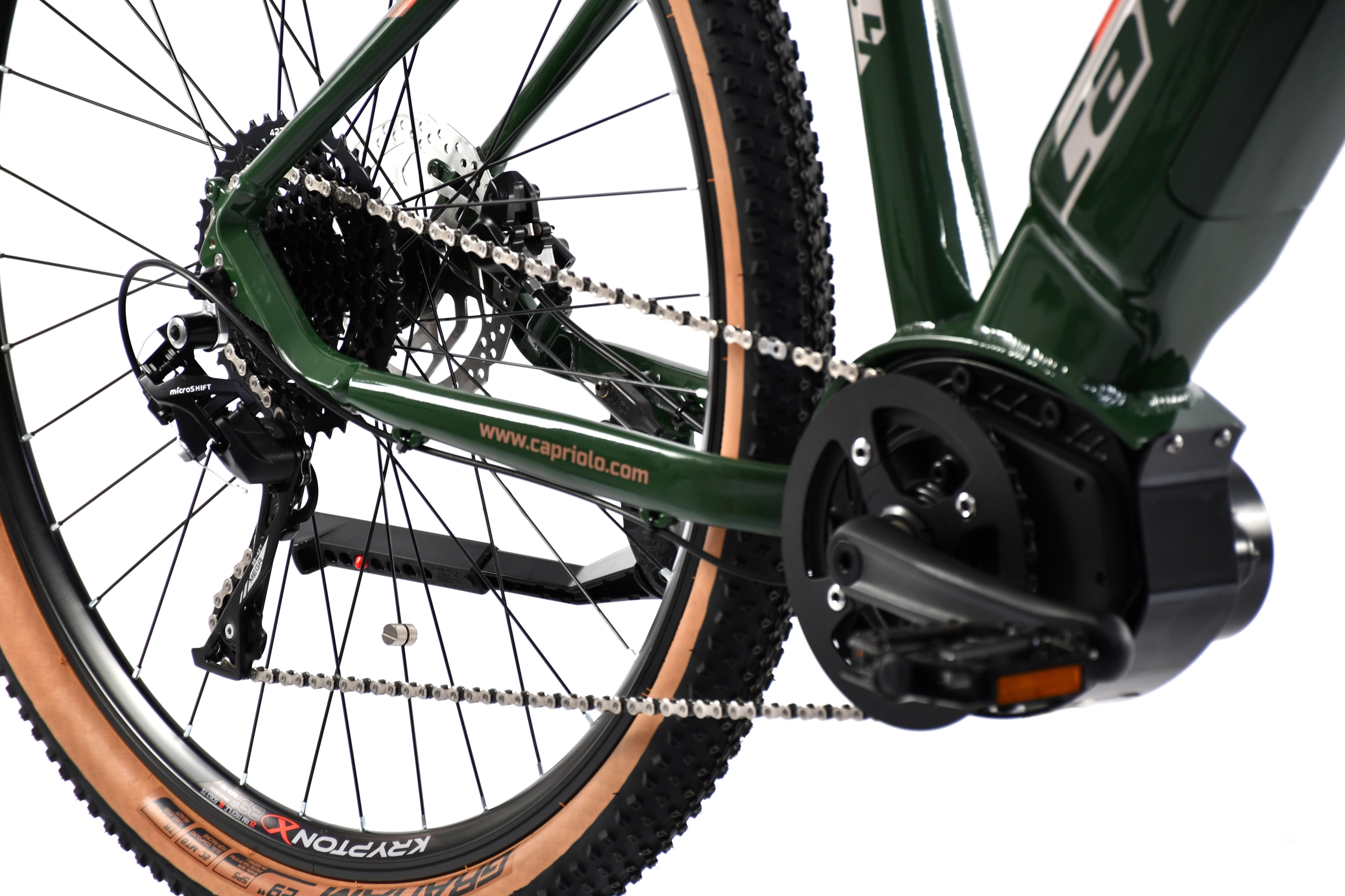 VOLTA 9.4 E-BIKE 29" zele-crve