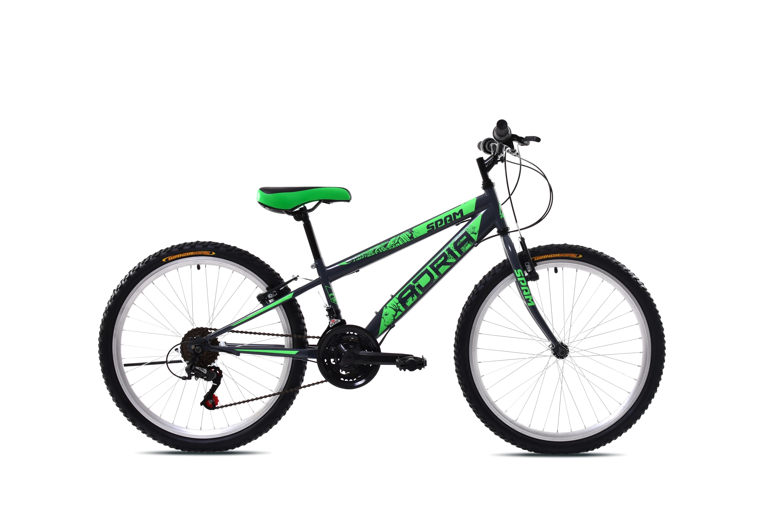 MTB SPAM 24"/18HT sivo-zeleno