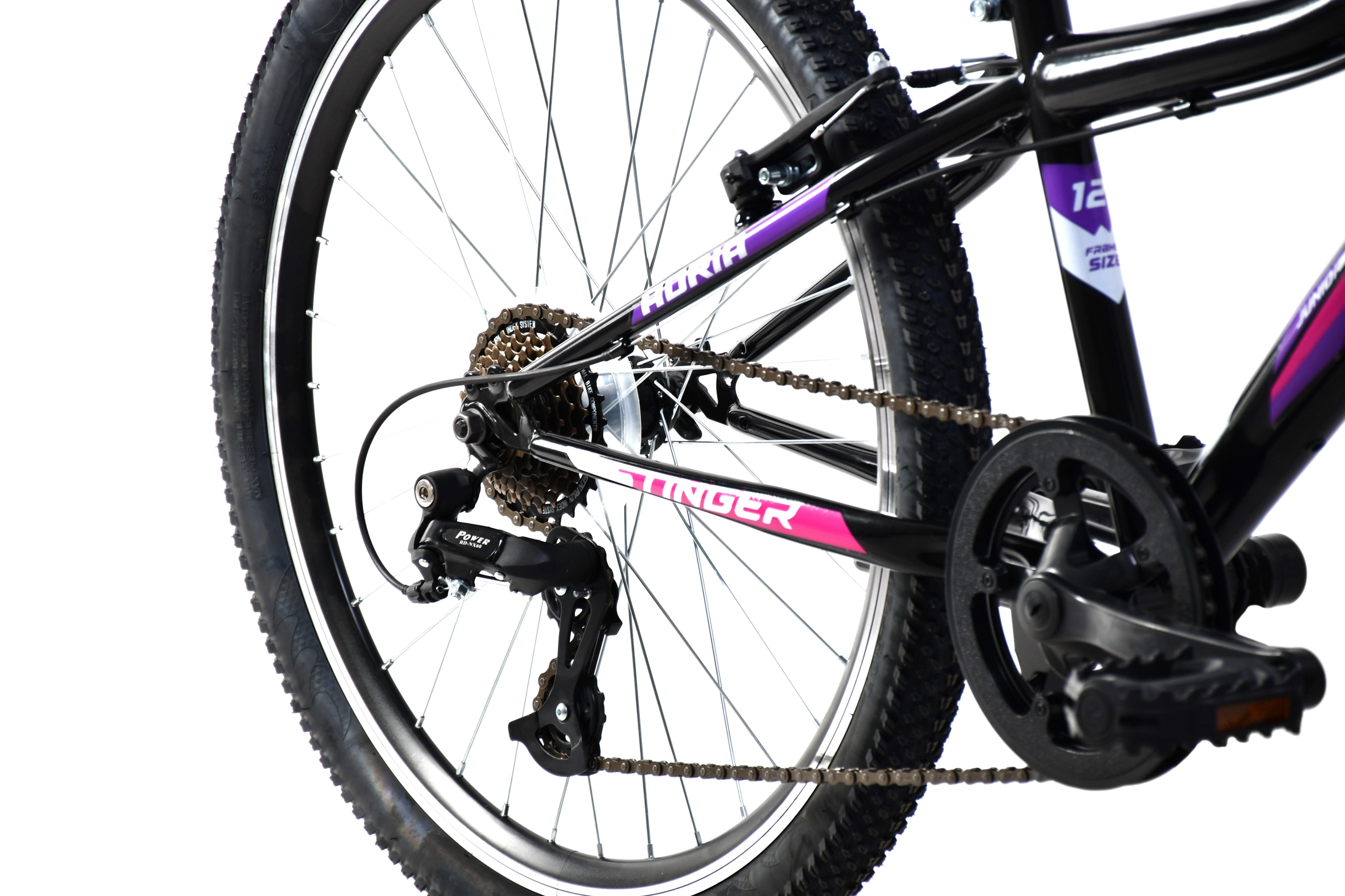 MTB STINGER 24"/7HT crno-ljub