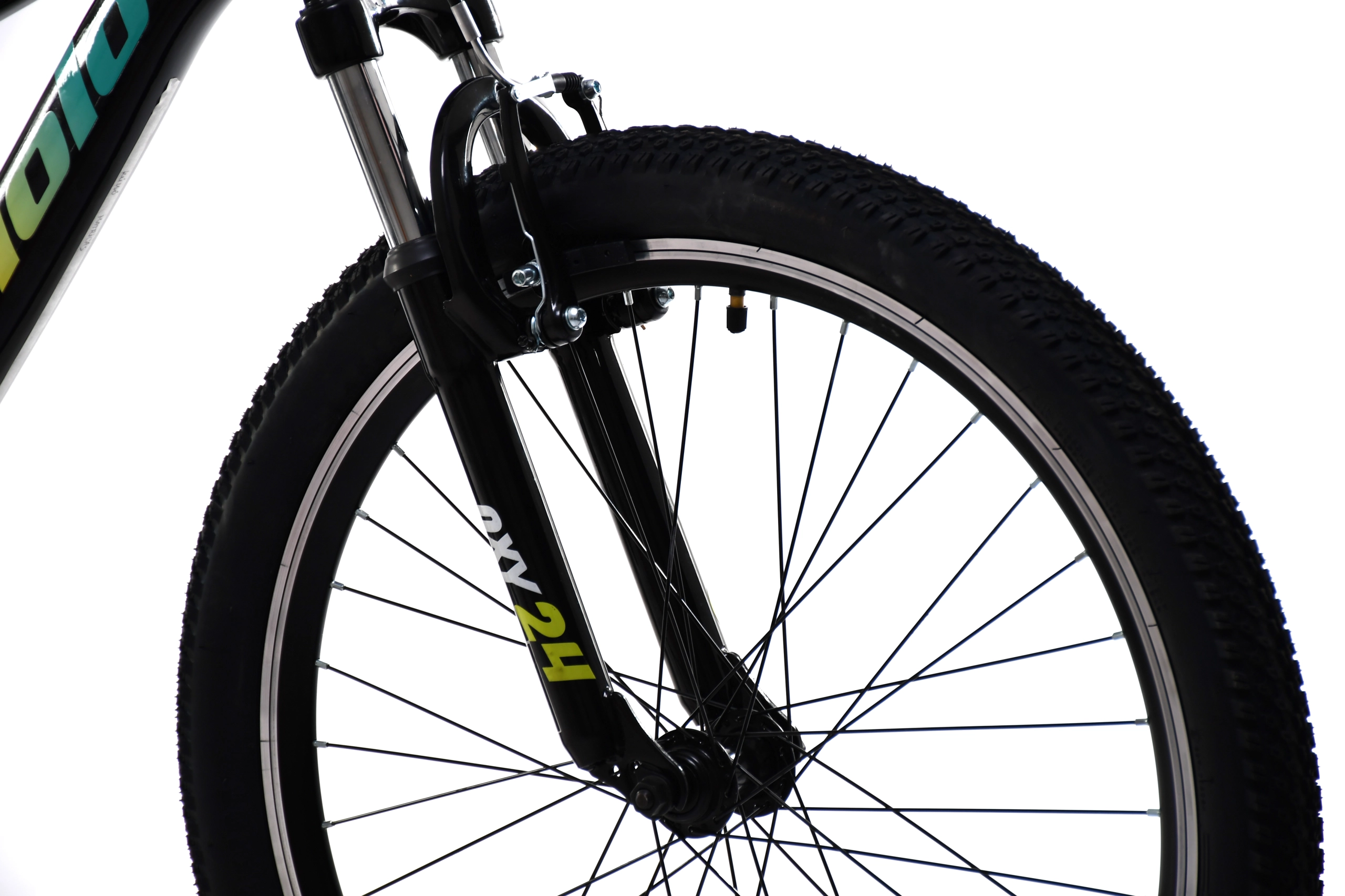 MTB OXYGEN 24"/6V crno-tirkiz