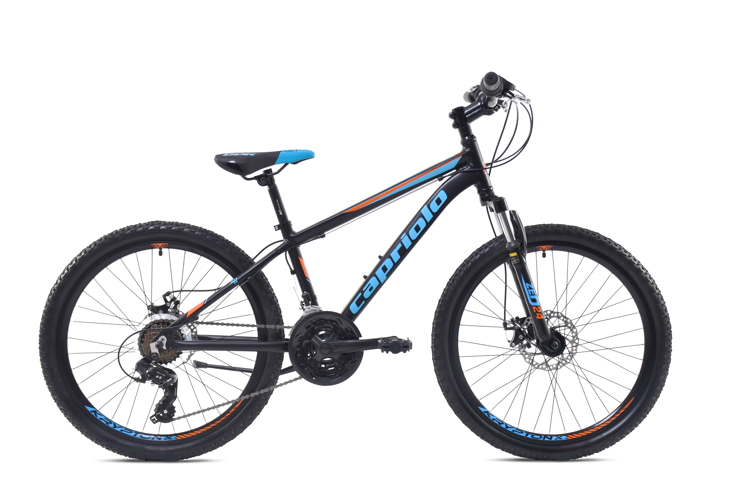 MTB ZED 24" crno-oranž