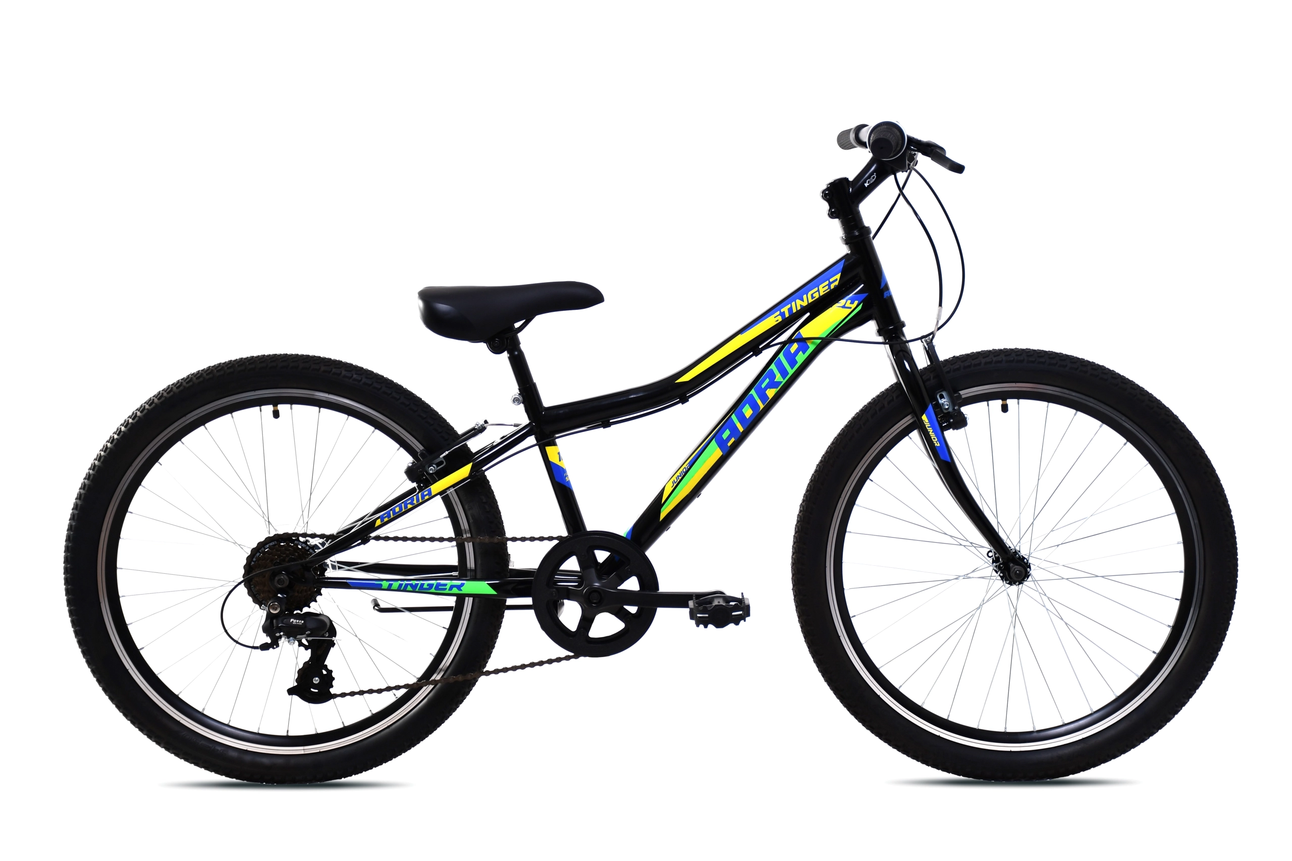 MTB STINGER 24"/7HT crno-žuto