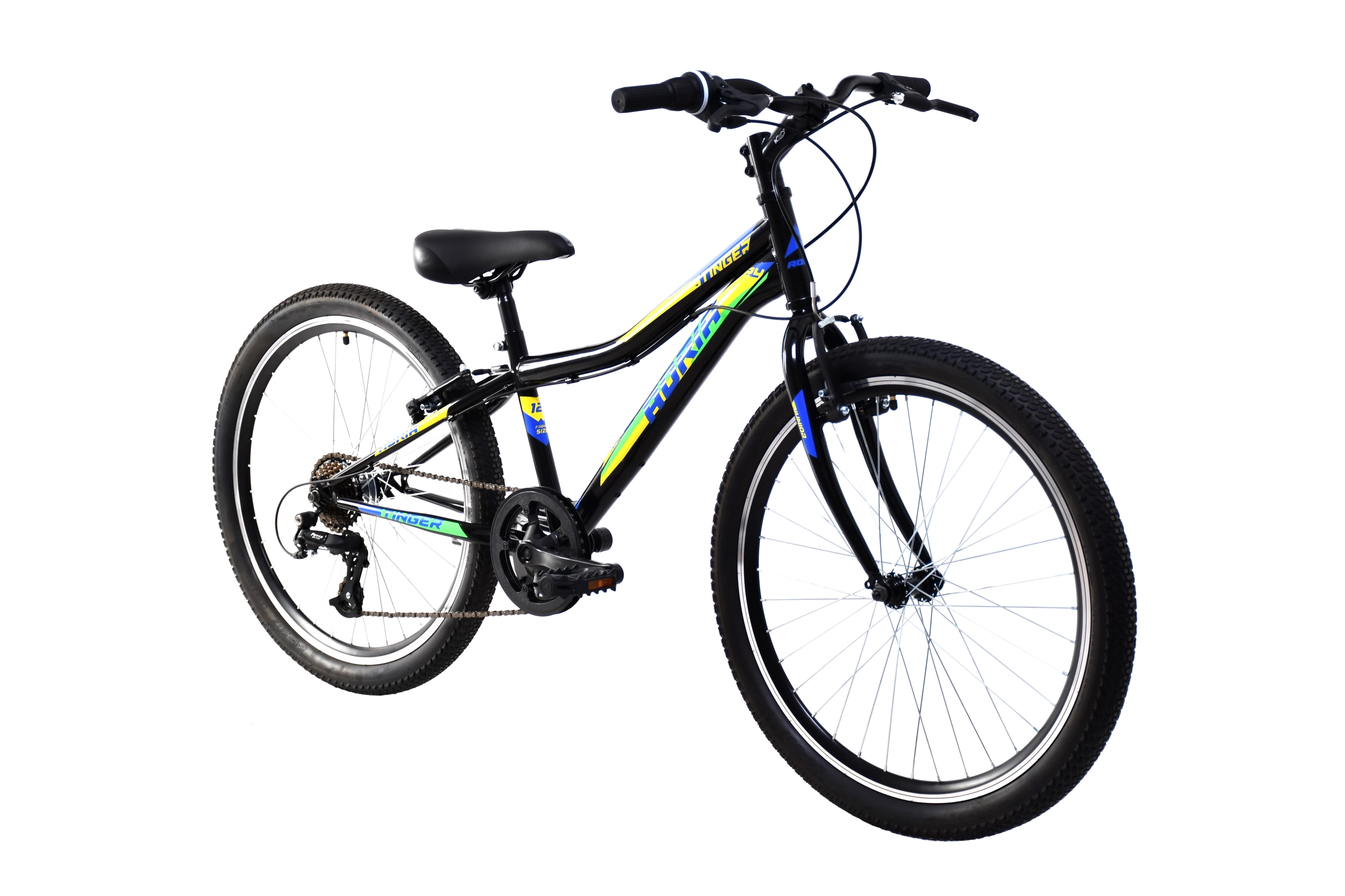 MTB STINGER 24"/7HT crno-žuto