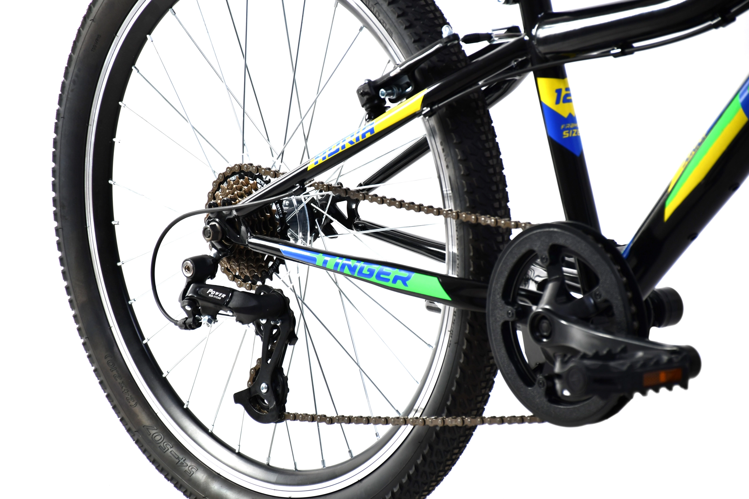 MTB STINGER 24"/7HT crno-žuto