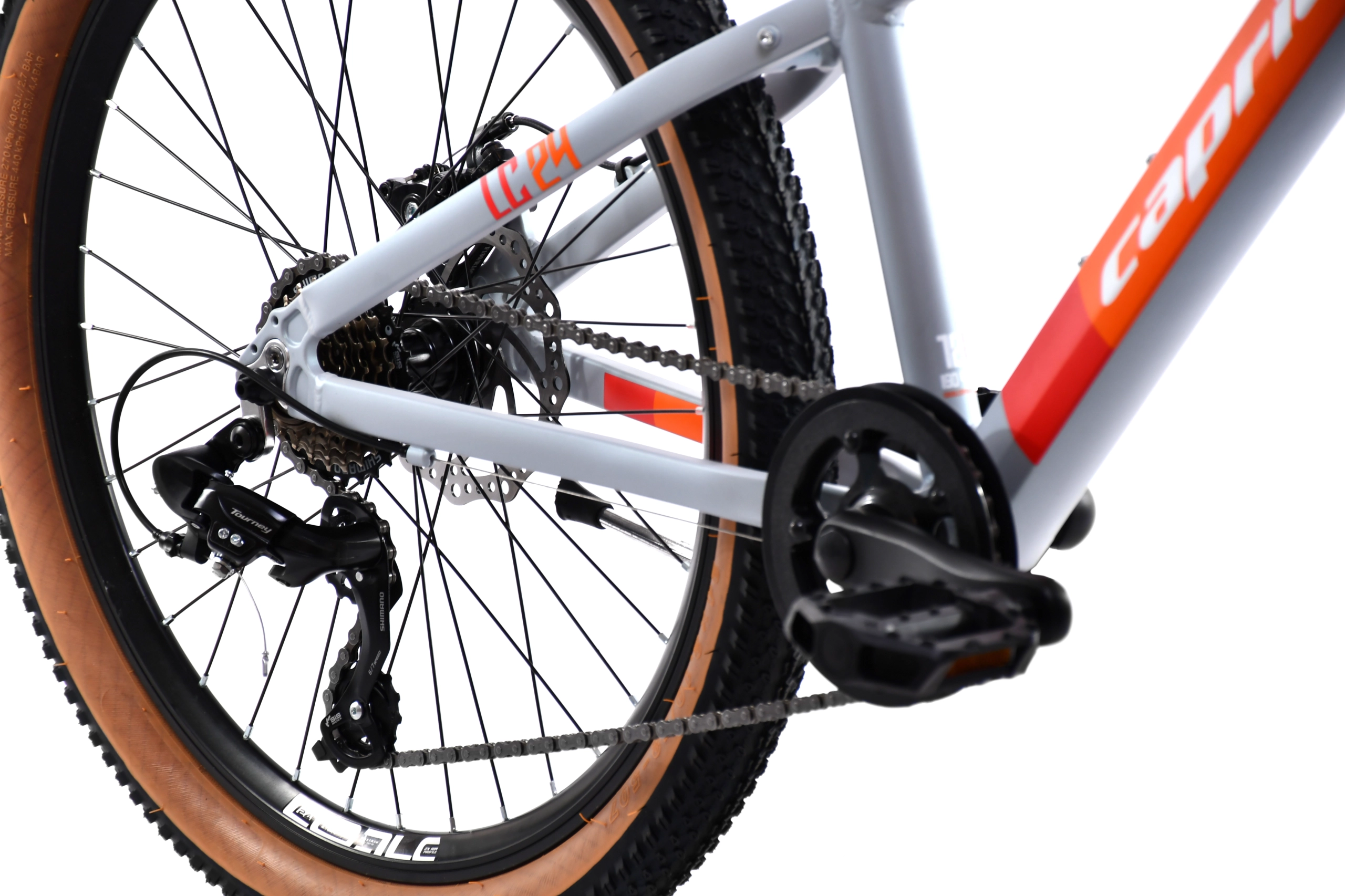 MTB LC 240 24"/7AL sivo-oranž