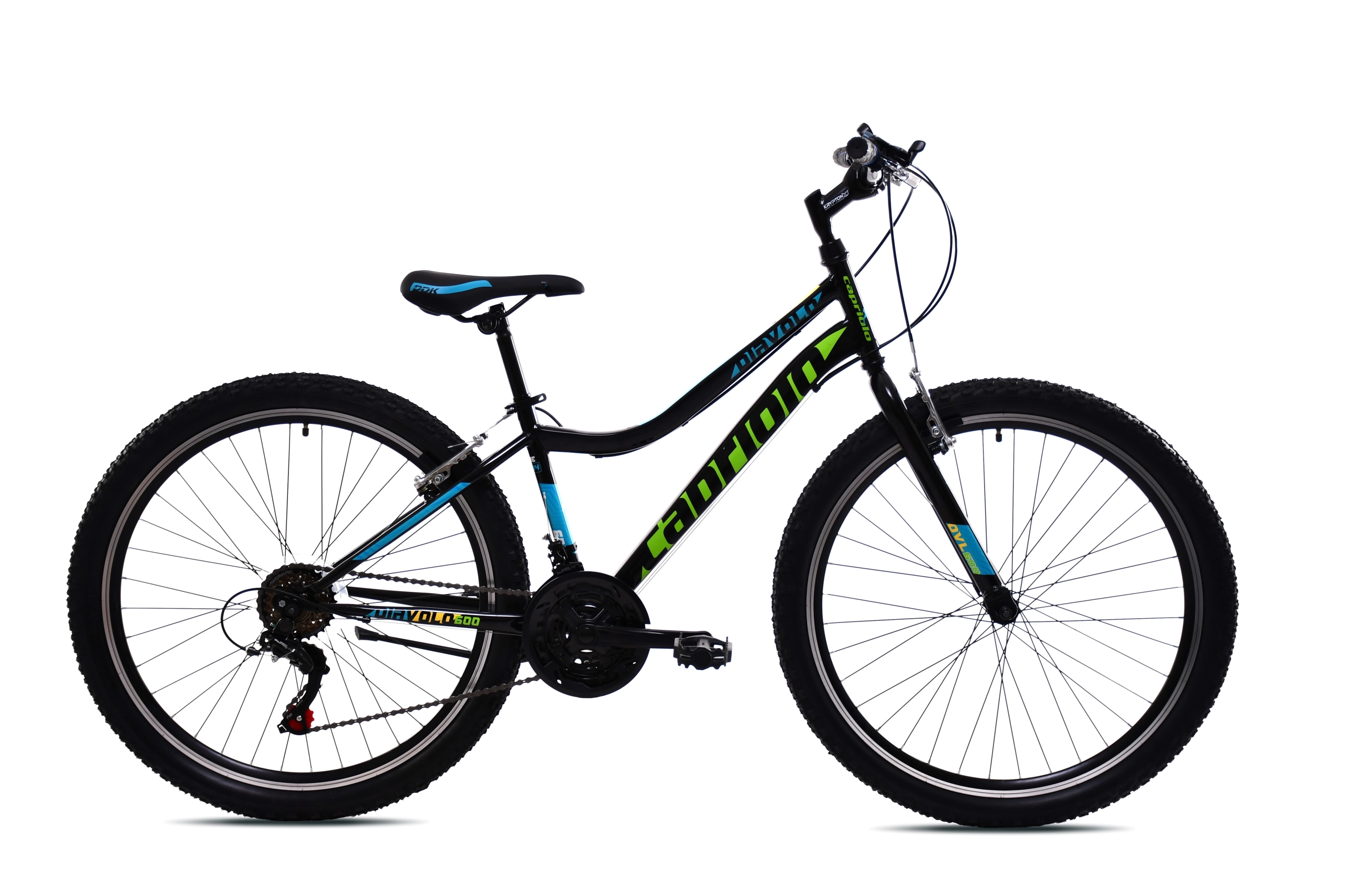 MTB DIAVOLO 600/18HT crno-zele