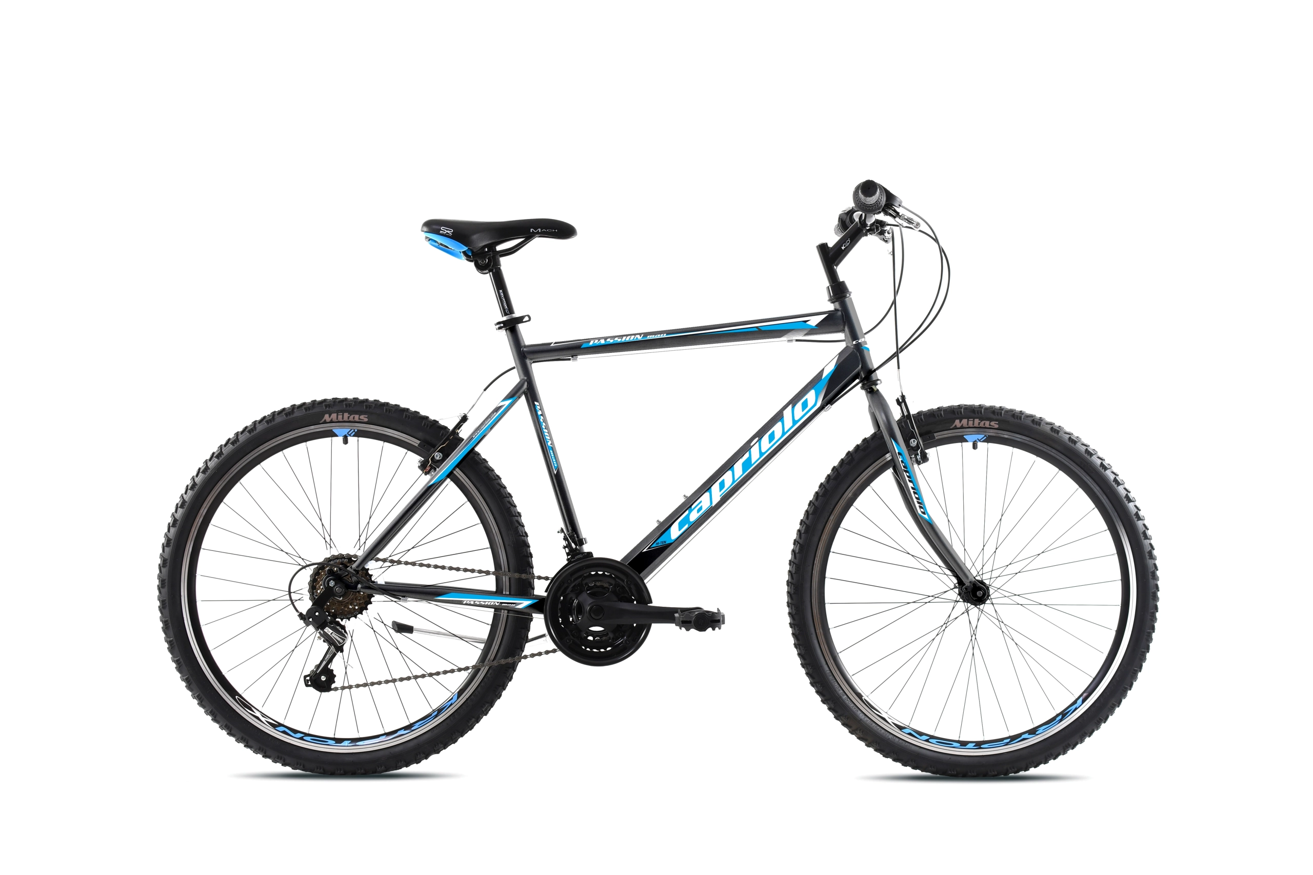 MTB PASSION M 26"/18HT siv-pla
