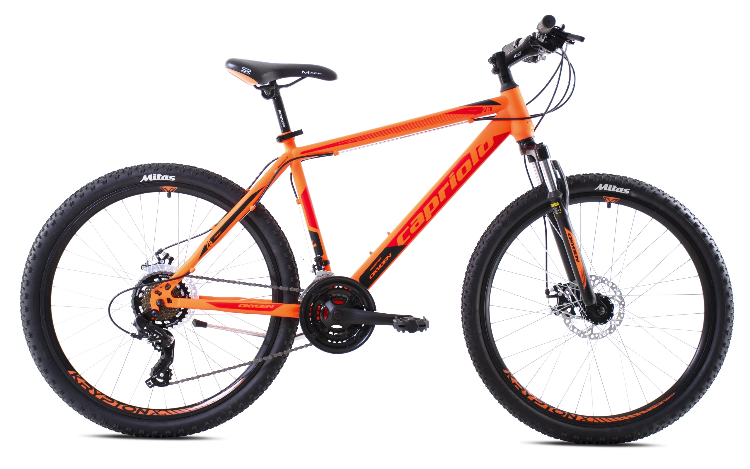 MTB OXYGEN 26"/21HT neon oranž