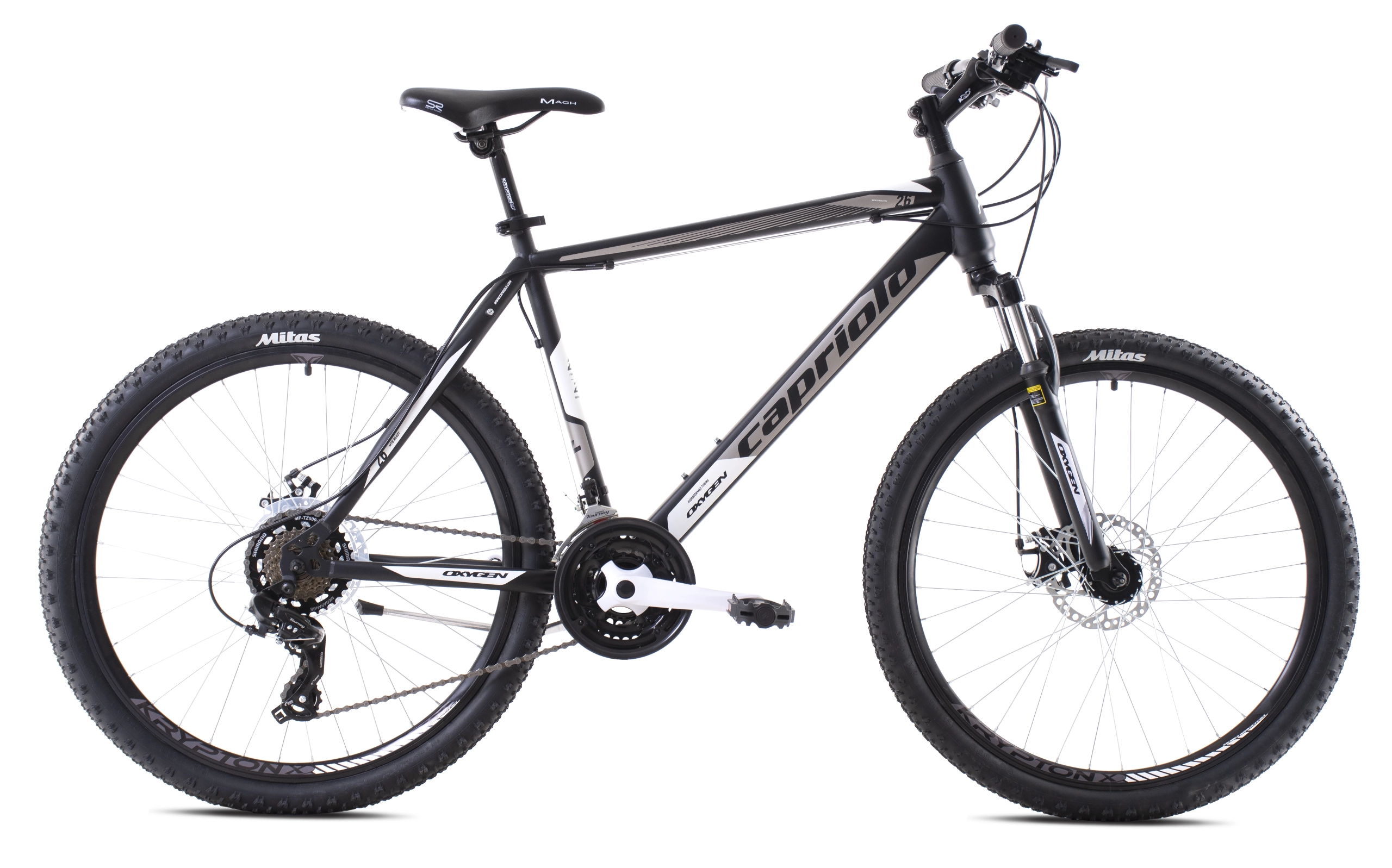 MTB OXYGEN 26"/21HT crno-belo