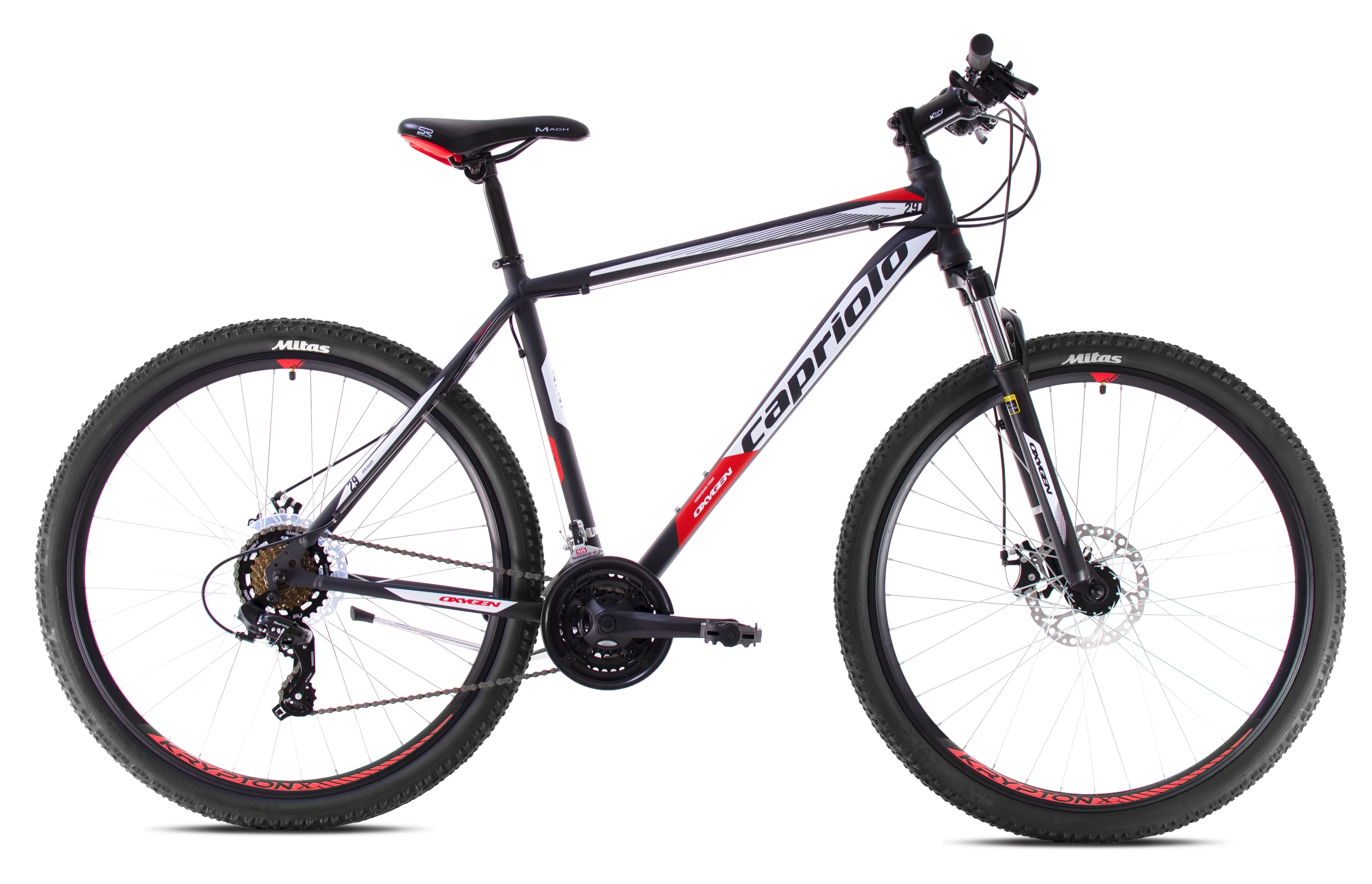 MTB OXYGEN 29"/21HT crno-crven