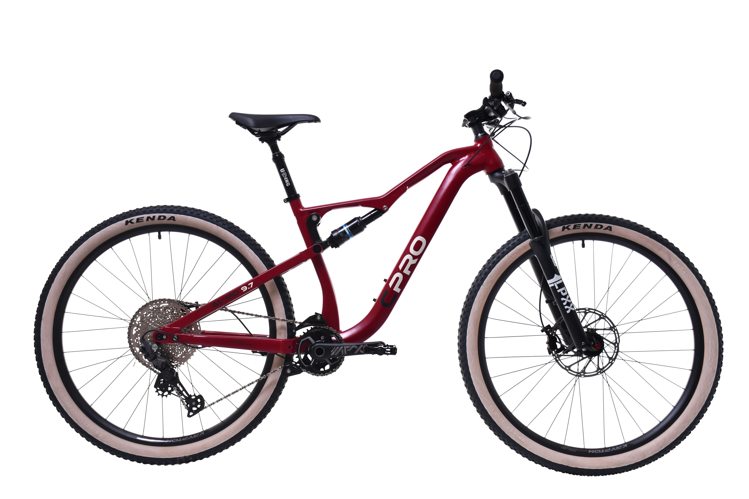 MTB AL-MO 9.7 FS 29" bordo