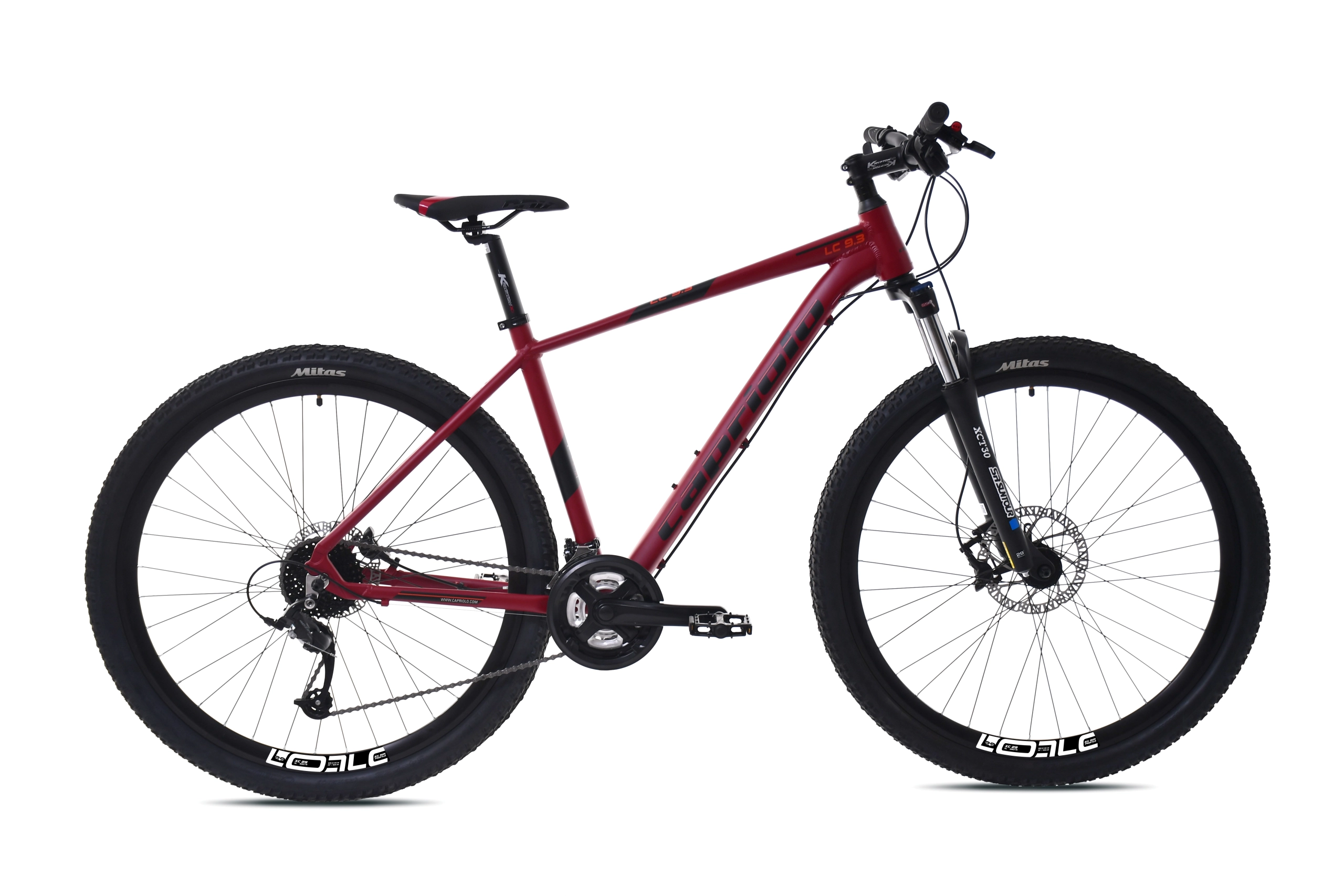 MTB LC 9.3 29"/24AL bordo-crni
