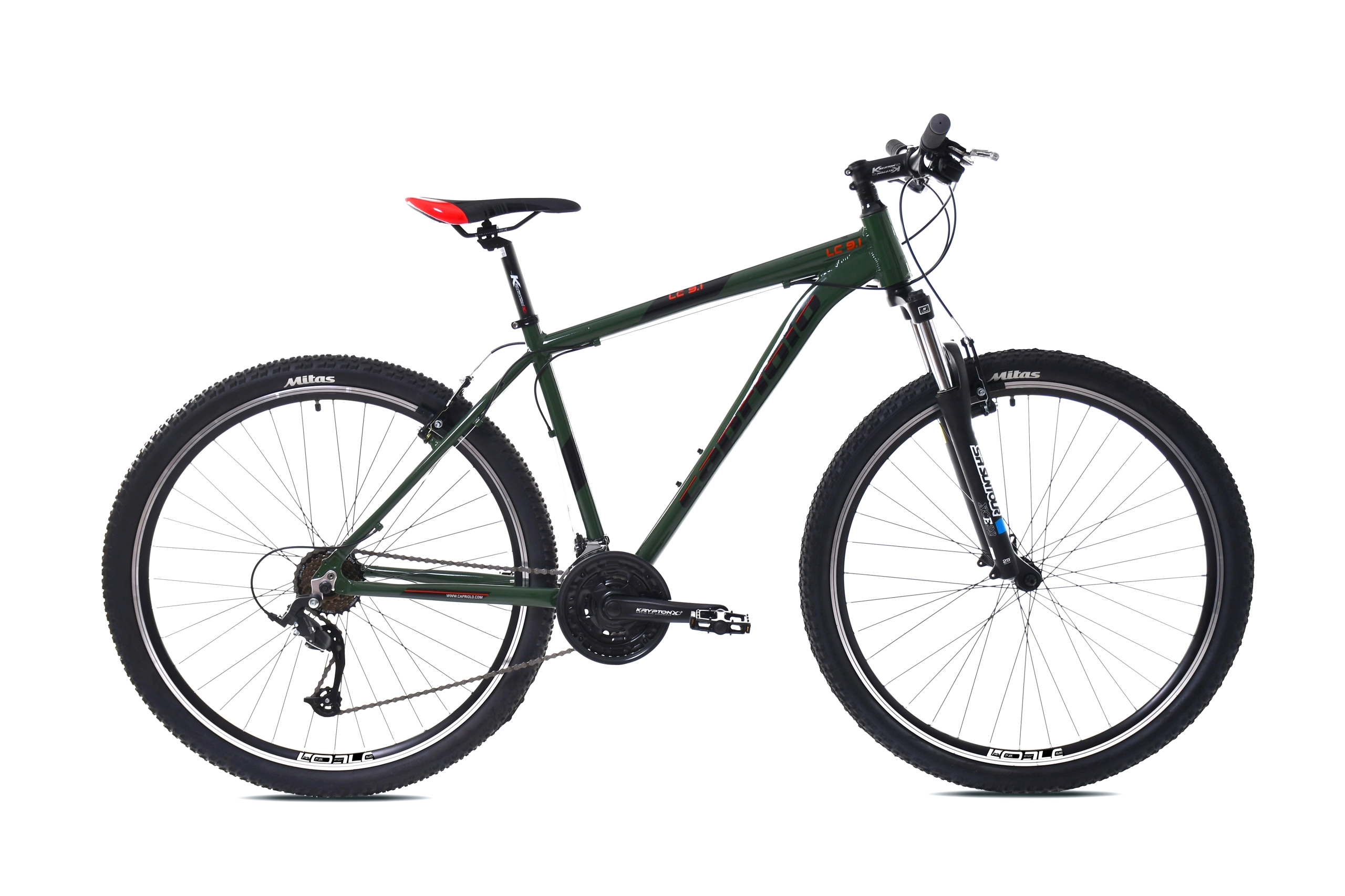MTB LC 9.1 29"/21AL zeleno-crv
