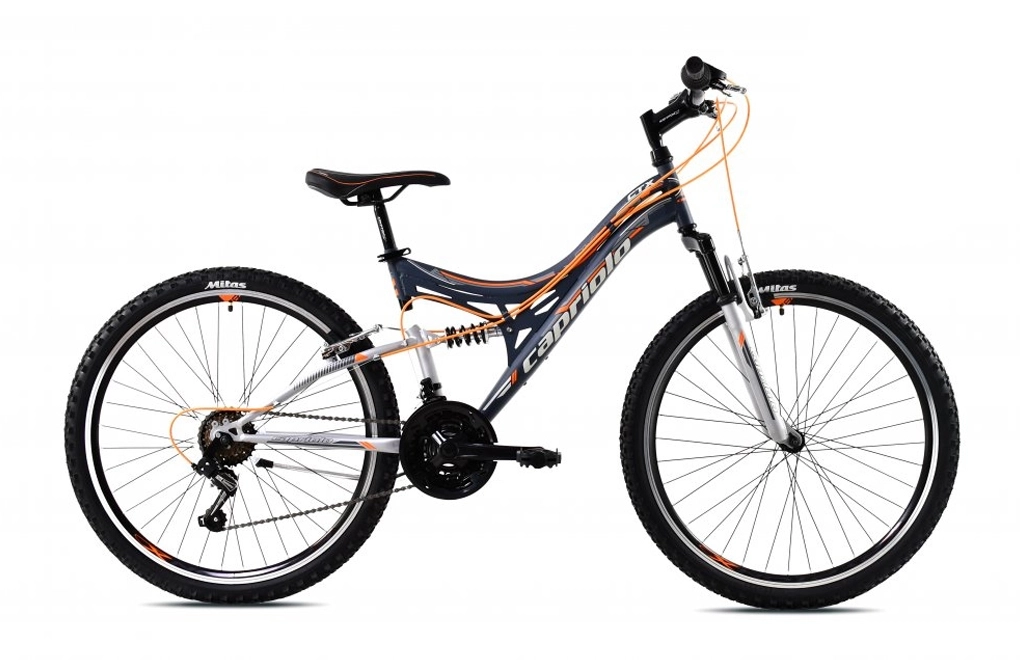 MTB CTX260 26"/18HT sivo-oranž