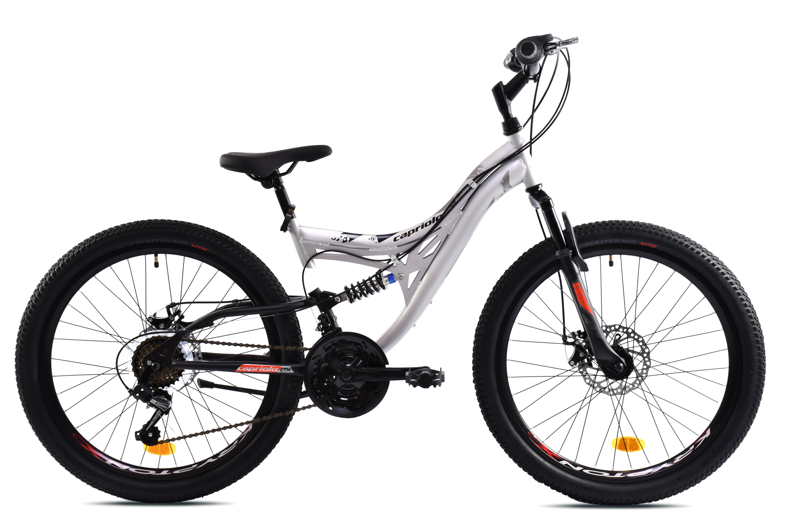 BICIKL CAPRIOLO CTX 240 24"/18HT sv.sivo-crveno