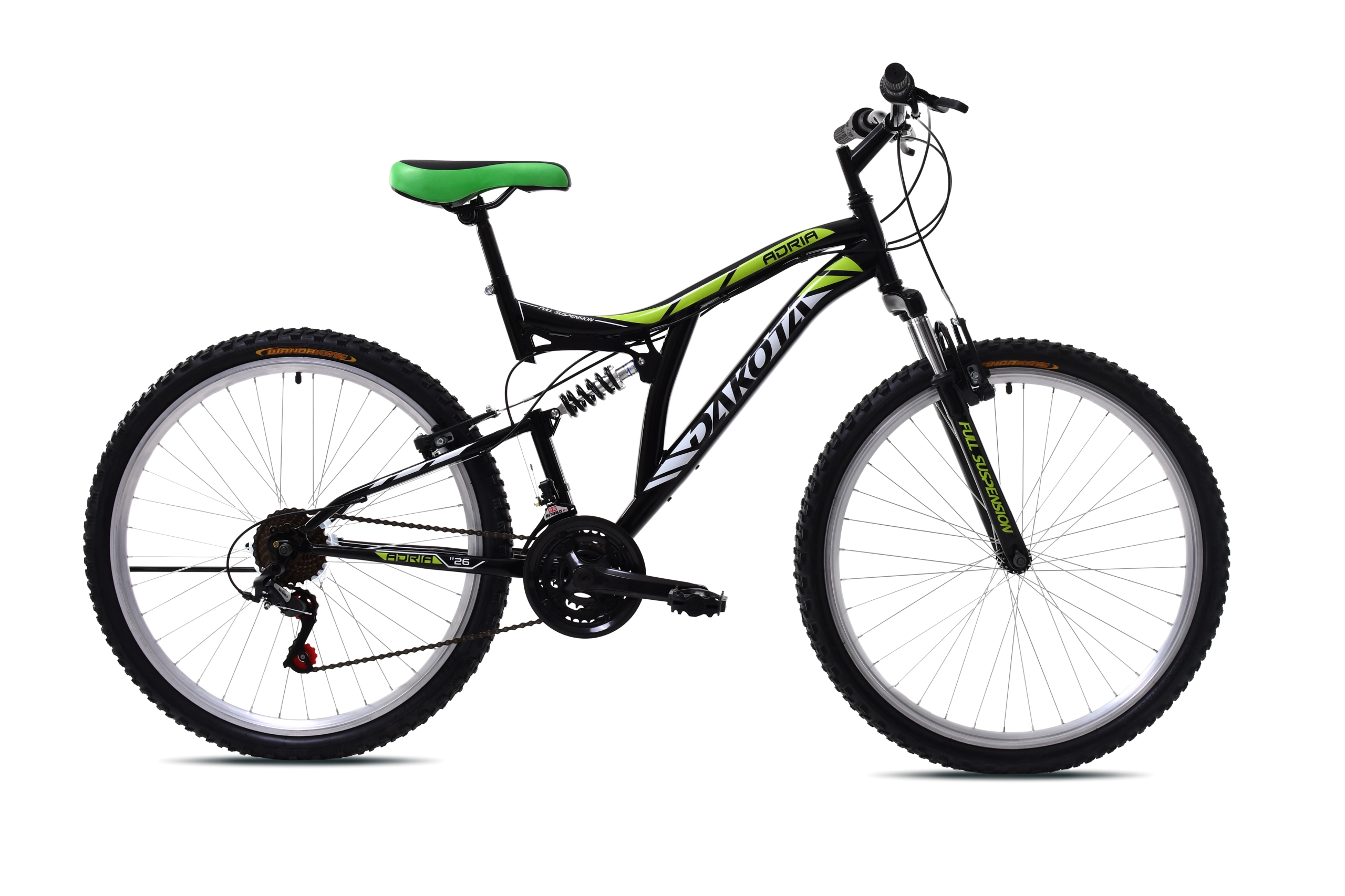 MTB DAKOTA 26"/21HT crno-zelen