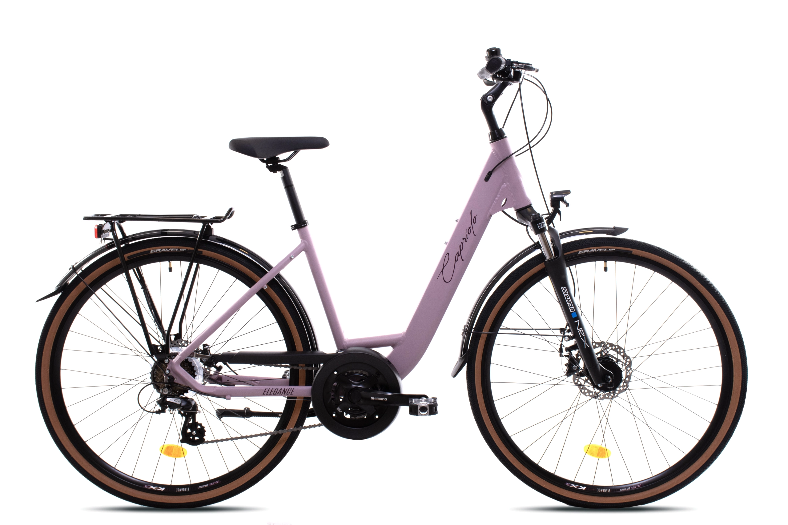 BICIKL ELEGANCE TOUR LADY 28"/14AL ljubičasto 18" dinamo glava 
