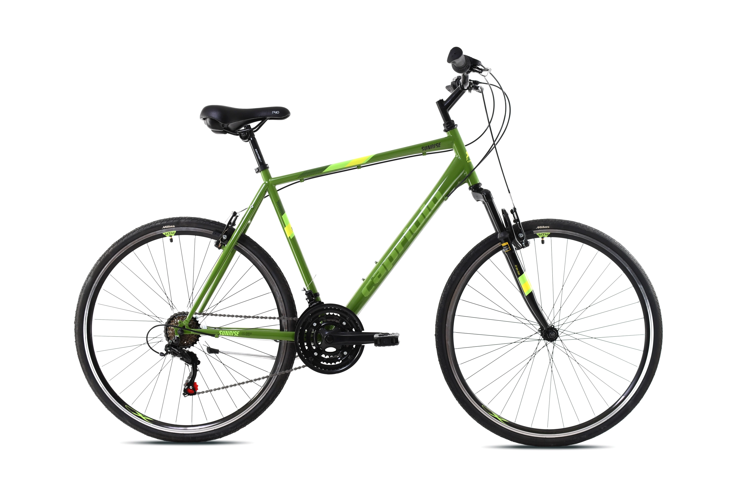 BICIKL CAPRIOLO TREKKING SUNRISE MAN 28\"/18HT zeleno-žuto 22