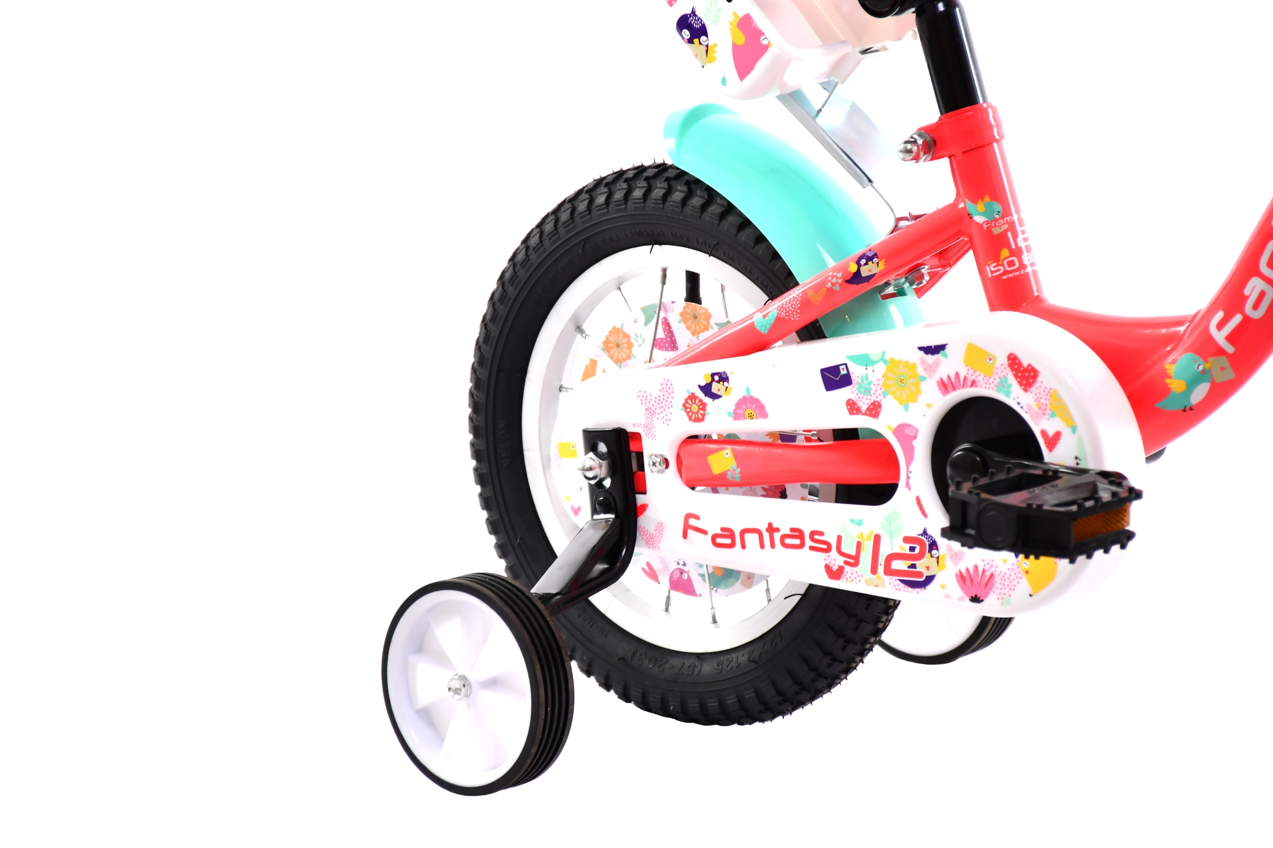 BMX 12"HT FANTASY l.pink-turquise