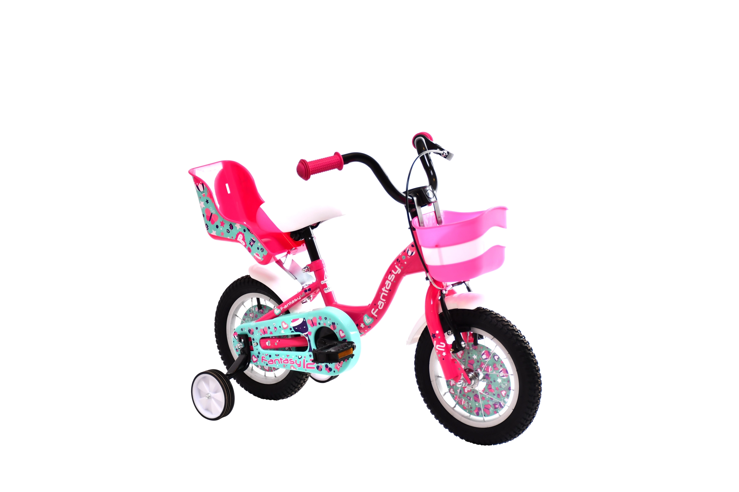 BMX 12"HT FANTASY  pink-turquise