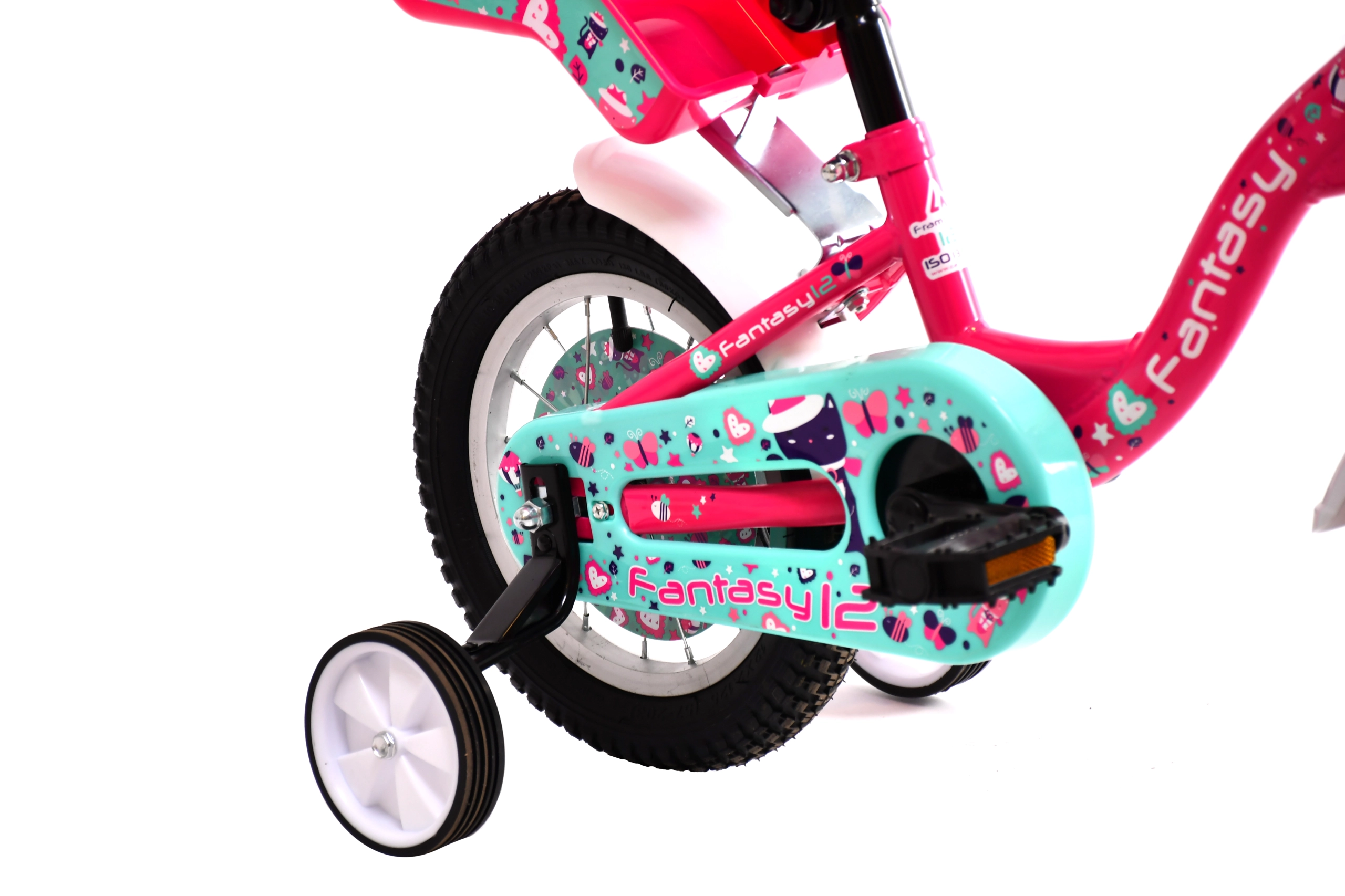BMX 12"HT FANTASY  pink-turquise