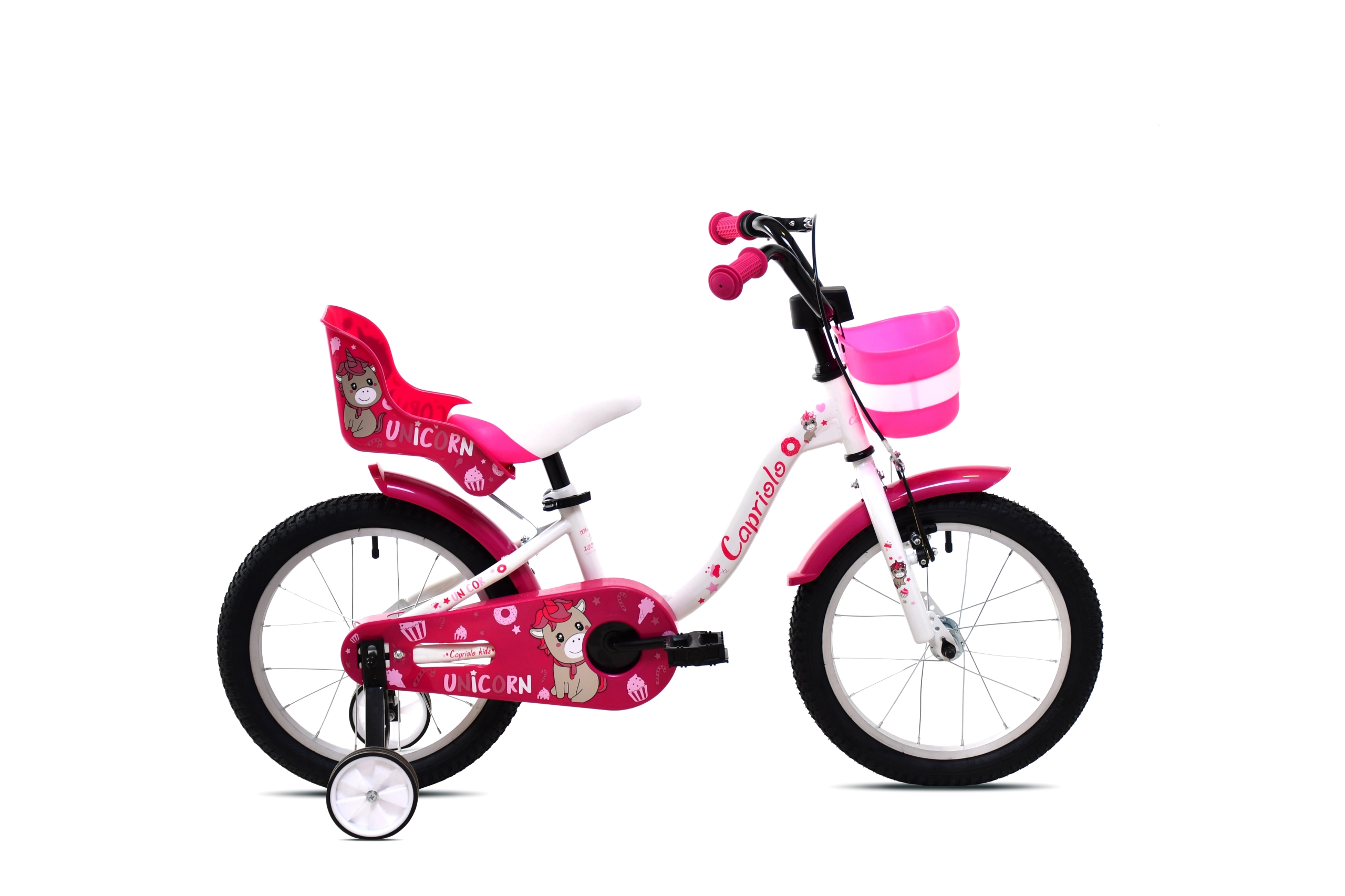 BMX 16"HT VIOLA belo-pink