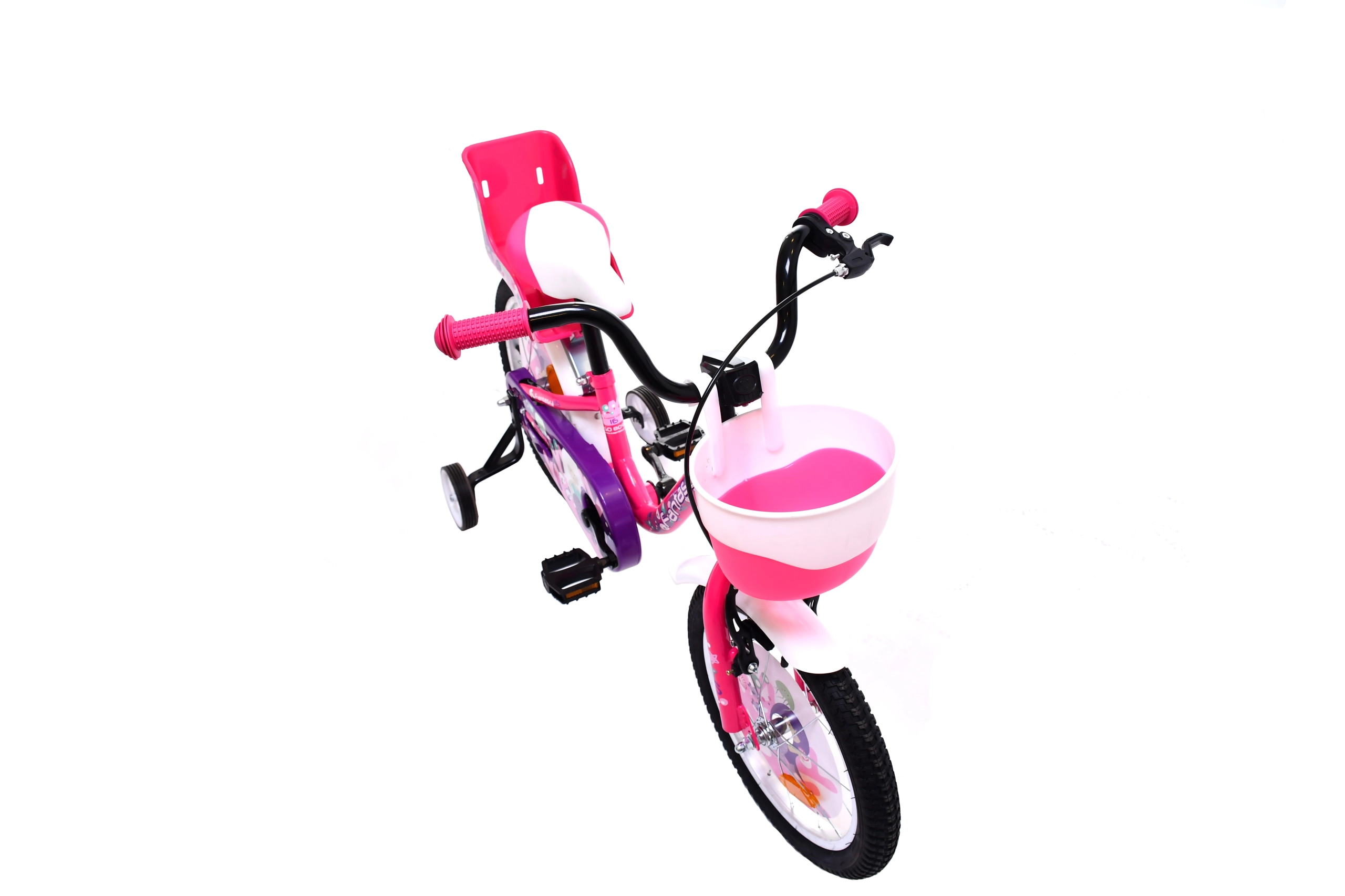 BMX 16"HT FANTASY pink-white
