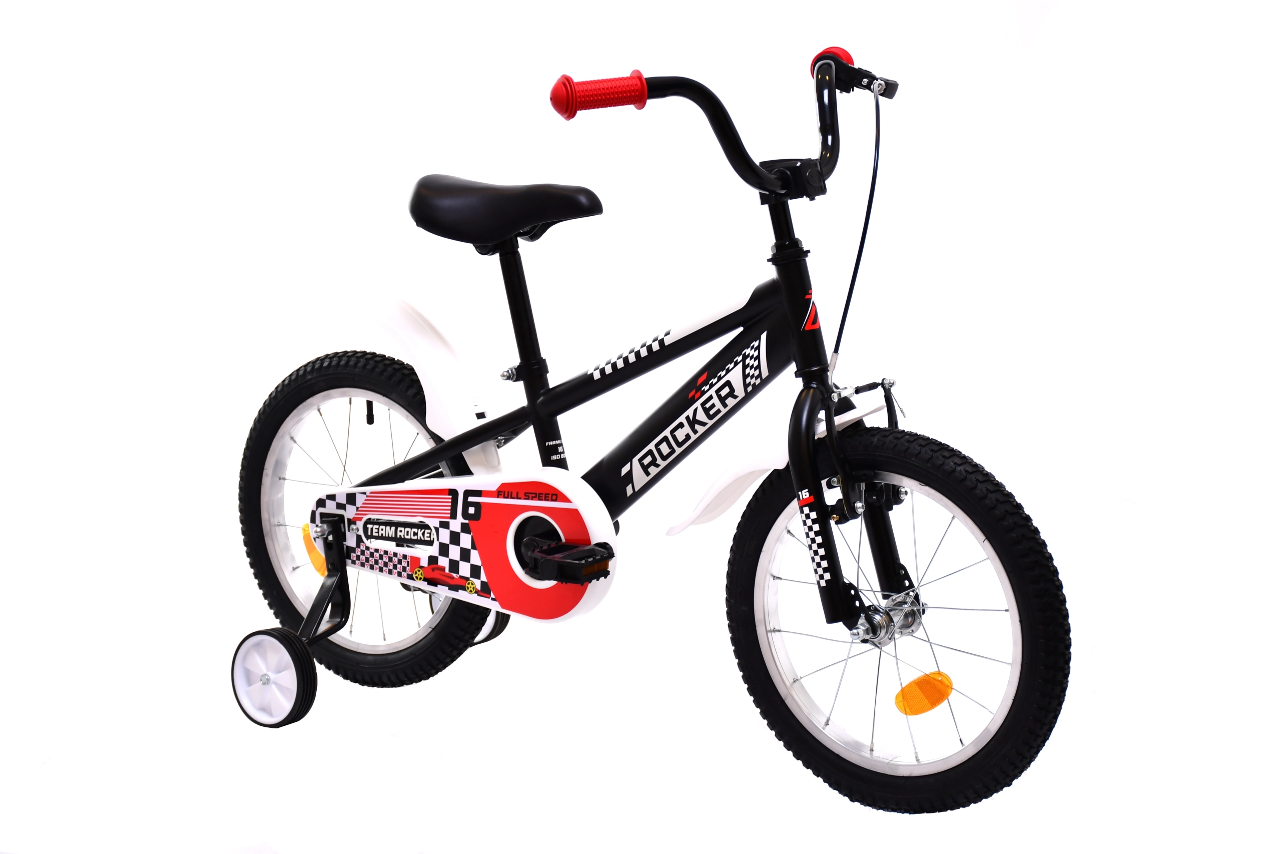 BMX 16"HT ROCKER black-white