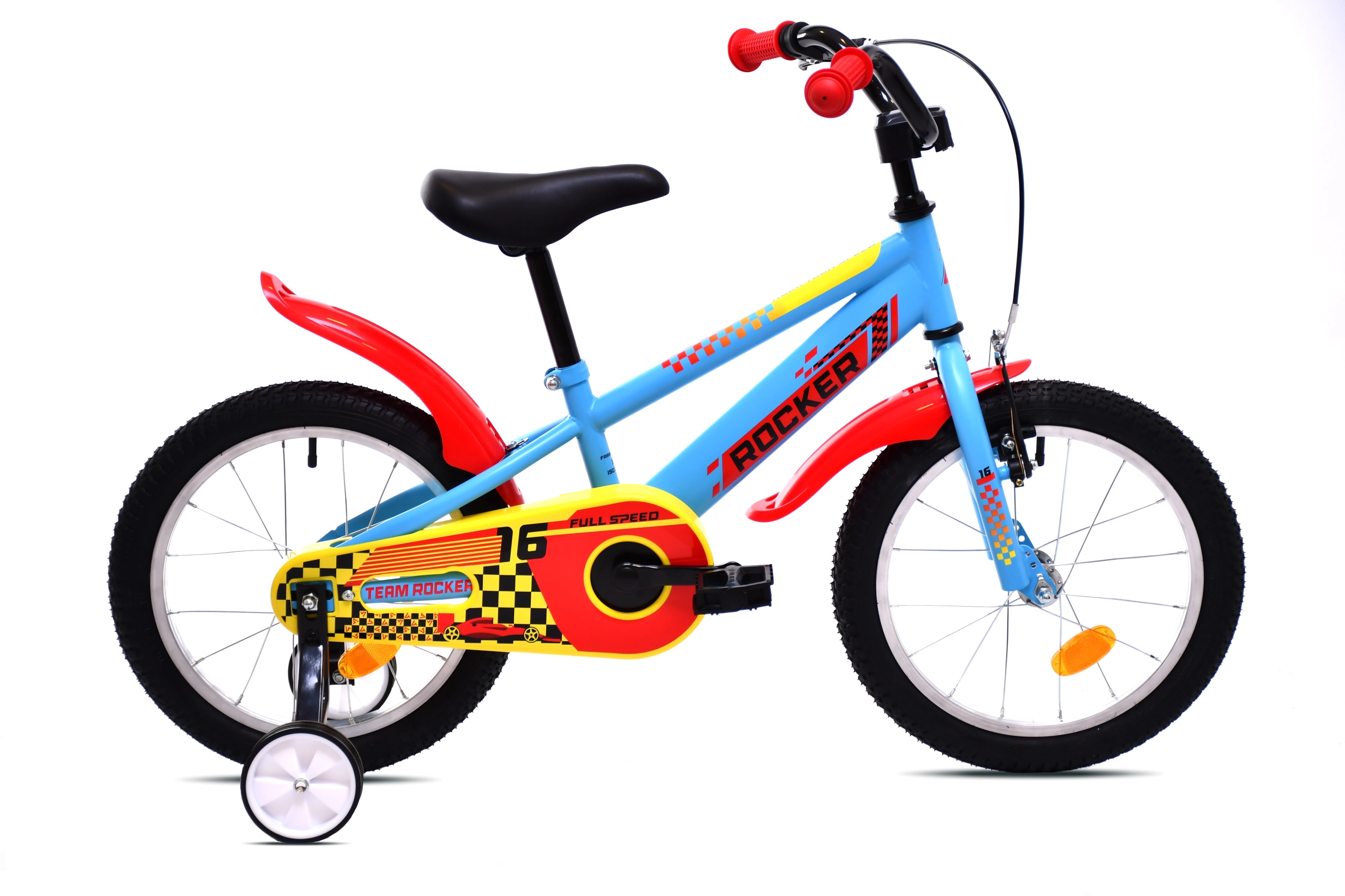 BMX 16"HT ROCKER blue-red