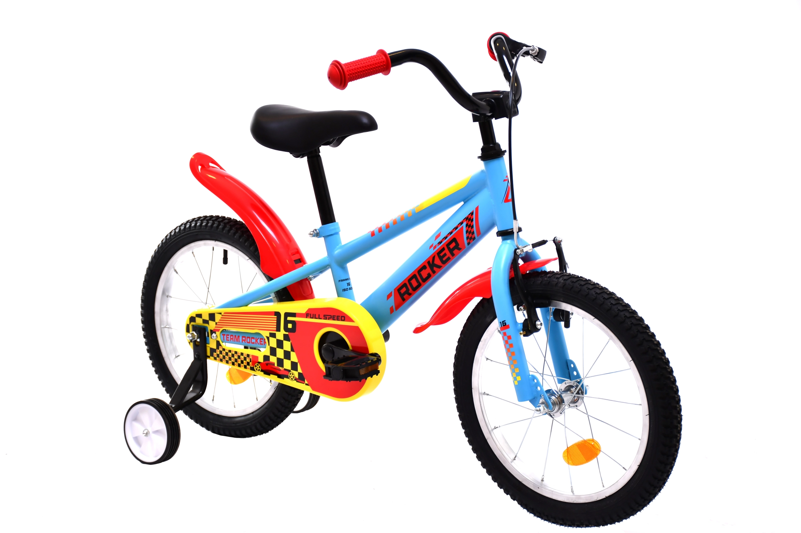 BMX 16"HT ROCKER blue-red