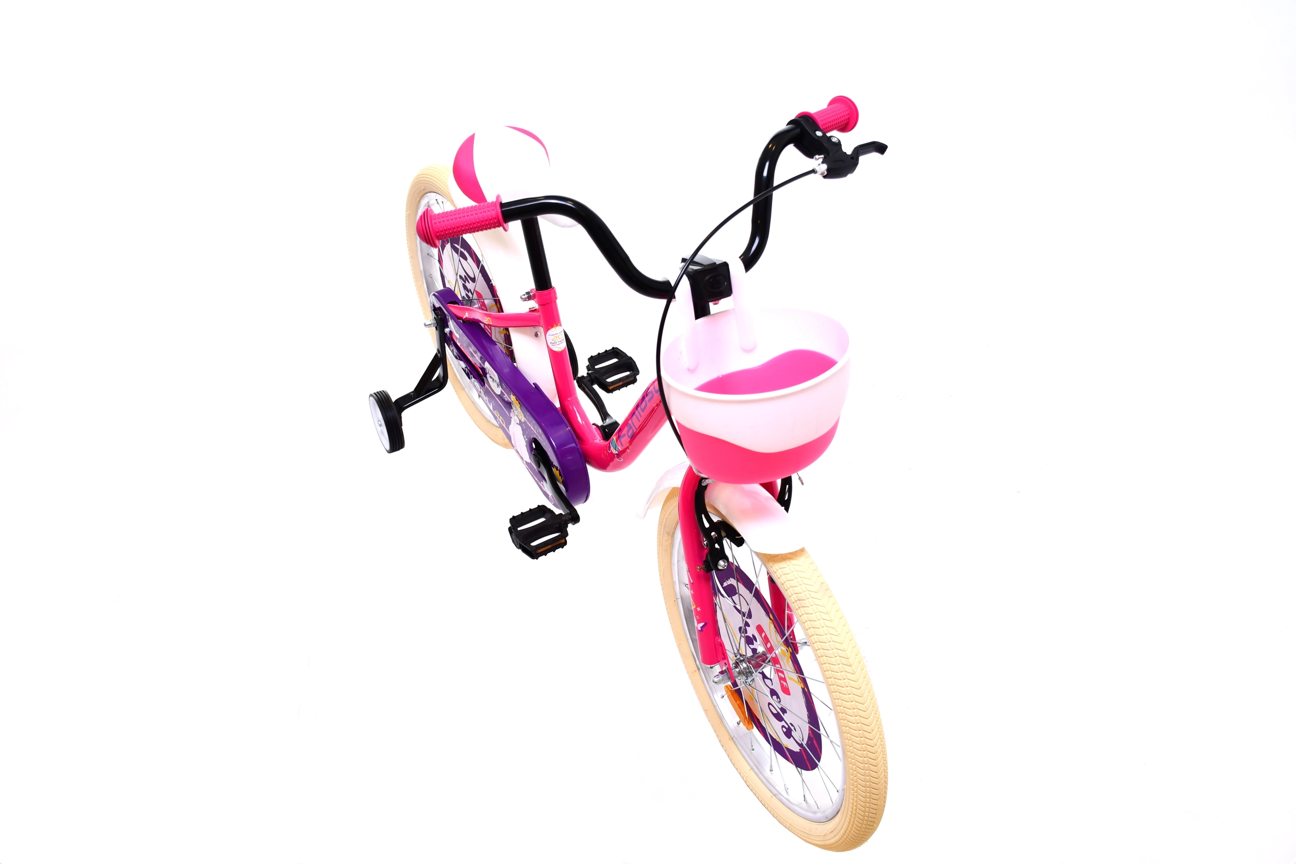 BMX 20"HT FANTASY pink-white